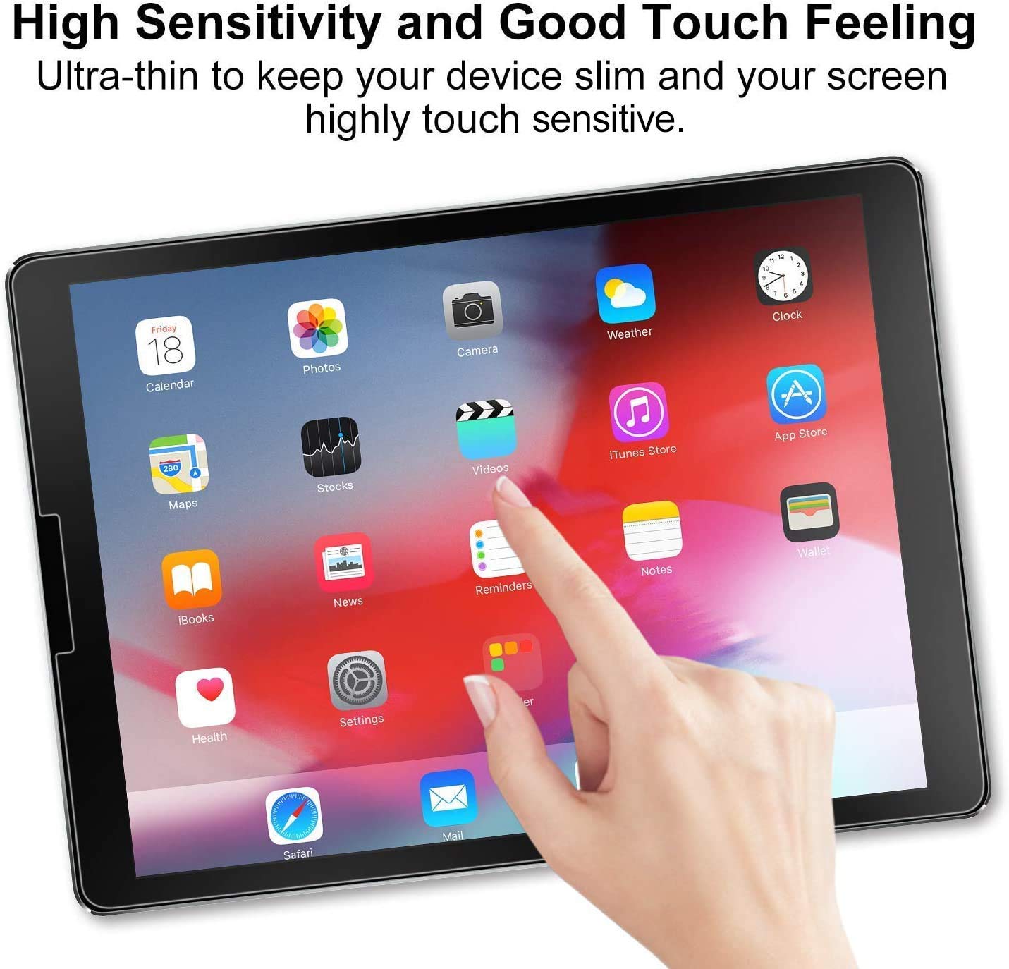 2 Pack Matte Paper Screen Protector for iPad Pro 11 (2022-2018) & iPad Air 5th/4th Gen (10.9 Inch) - Anti Glare, Scratch Resistant - Perfect for Drawing, Note Taking & Eye Protection