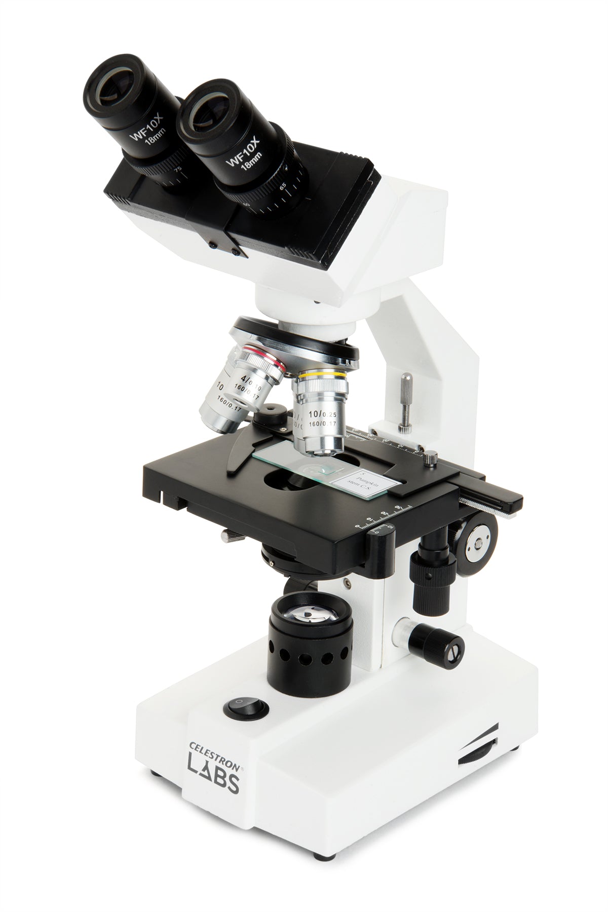 Celestron Labs CB1000CF Compound Microscope - Professional 40X-1000X Magnification for Biology, Lab & Classroom Use | Ideal for Students, Scientists & Hobbyists