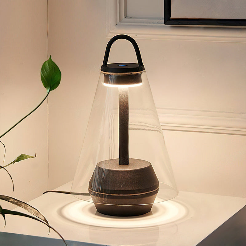 Shuttle Rechargeable LED Table Lamp with Built-in Battery - Perfect for Bedroom, Office & Night Reading