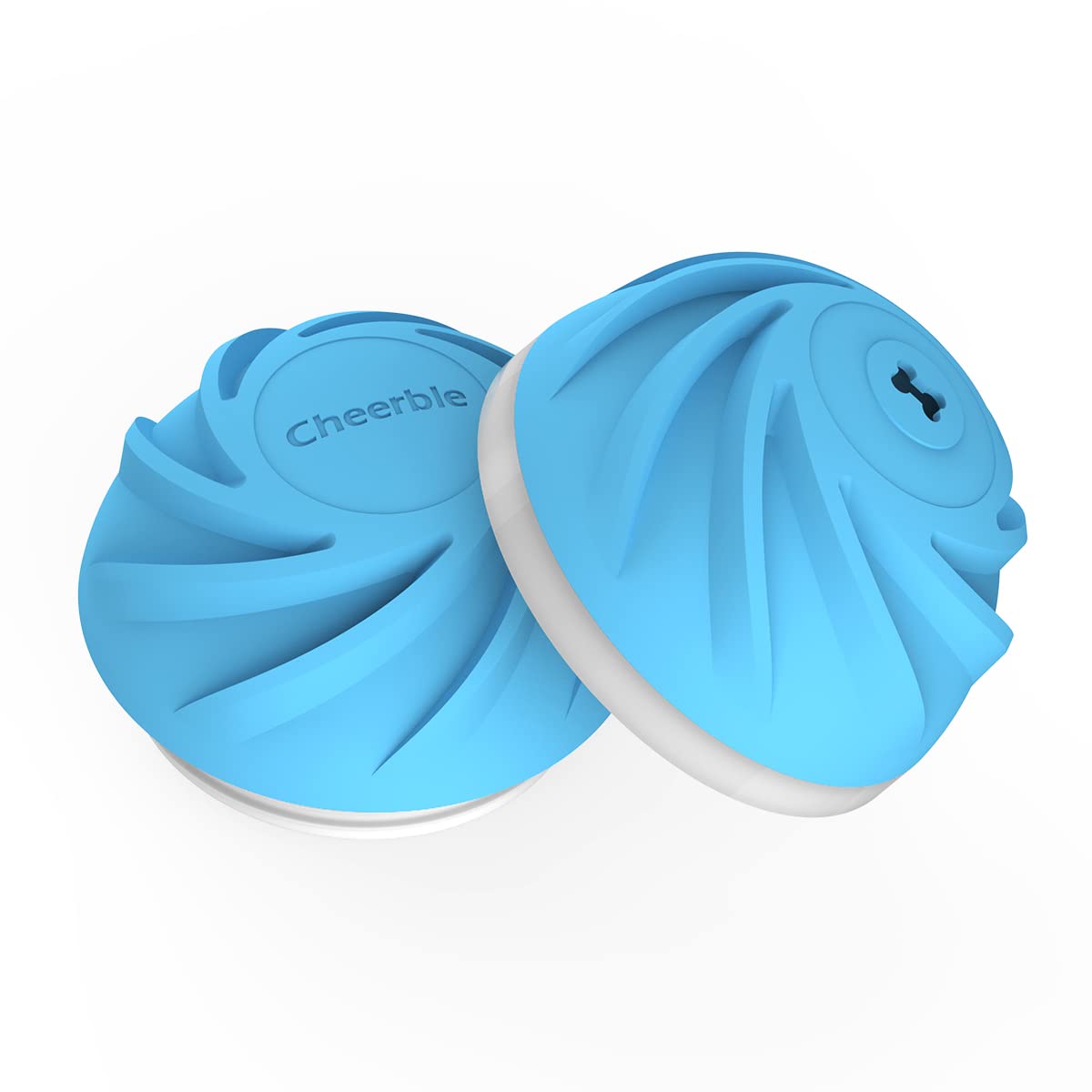 Cheerble Wicked Ball - Interactive Self-Rolling Cat Toy with Outer Shell - Perfect for Indoor Play & Exercise for Kittens & Adult Cats