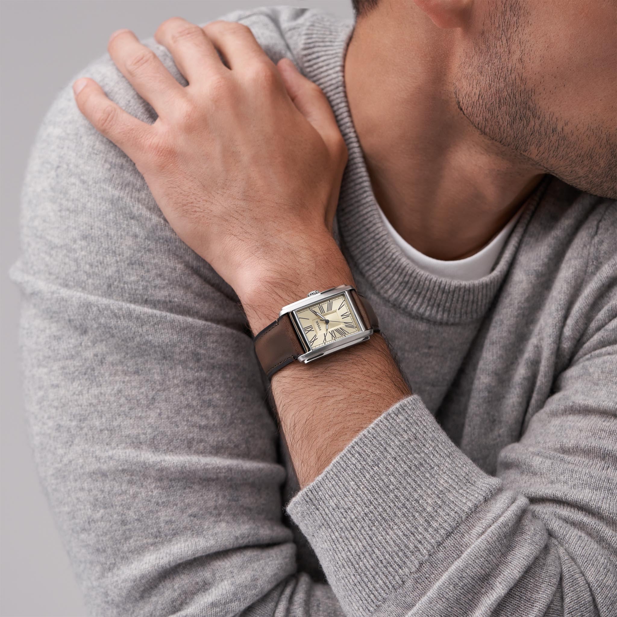 Fossil Men's Carraway Quartz Stainless Steel Watch with Three-Hand Design - Stylish & Durable for Business, Casual & Everyday Wear