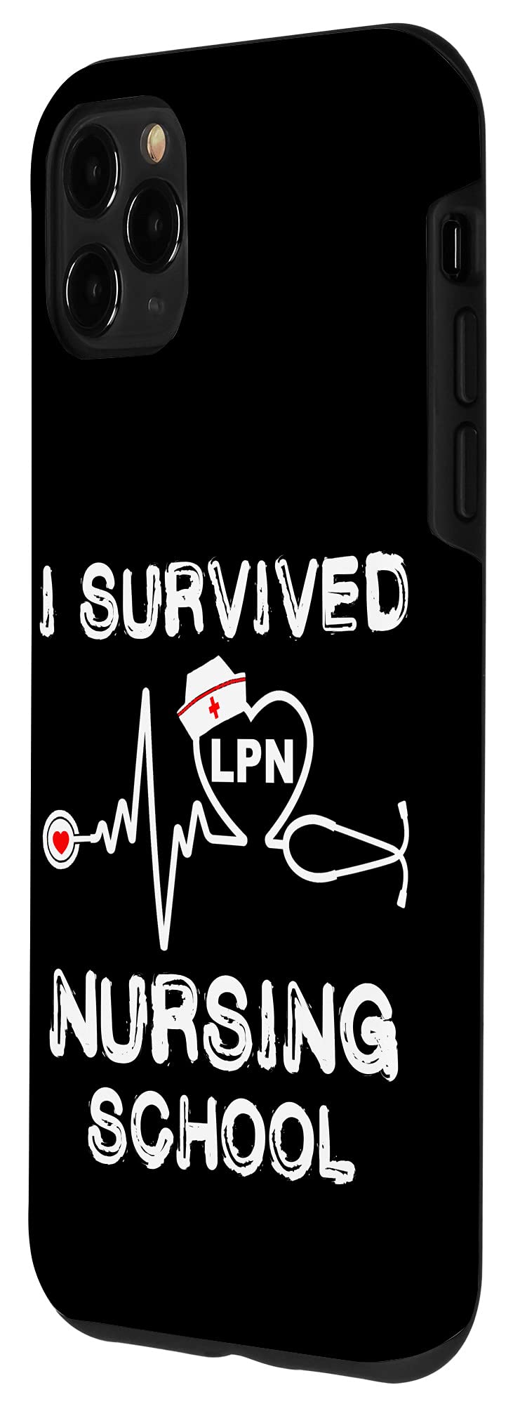 iPhone 11 Pro Max Case - Nursing School Graduation Gift for LPN Nurses with 