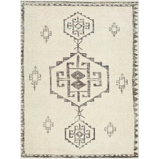 Solana BOOC 2303 Non-Slip Area Rug - Soft Modern Abstract Design for Living Room, Bedroom & Office Decor - Machine Washable Home Carpet (5'x7')
