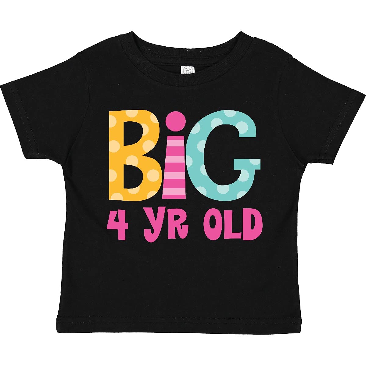 4th Birthday Big 4 Year Old Toddler T-Shirt | Cute Birthday Outfit for Boys & Girls | Perfect for Birthday Parties, Photo Shoots & Celebrations