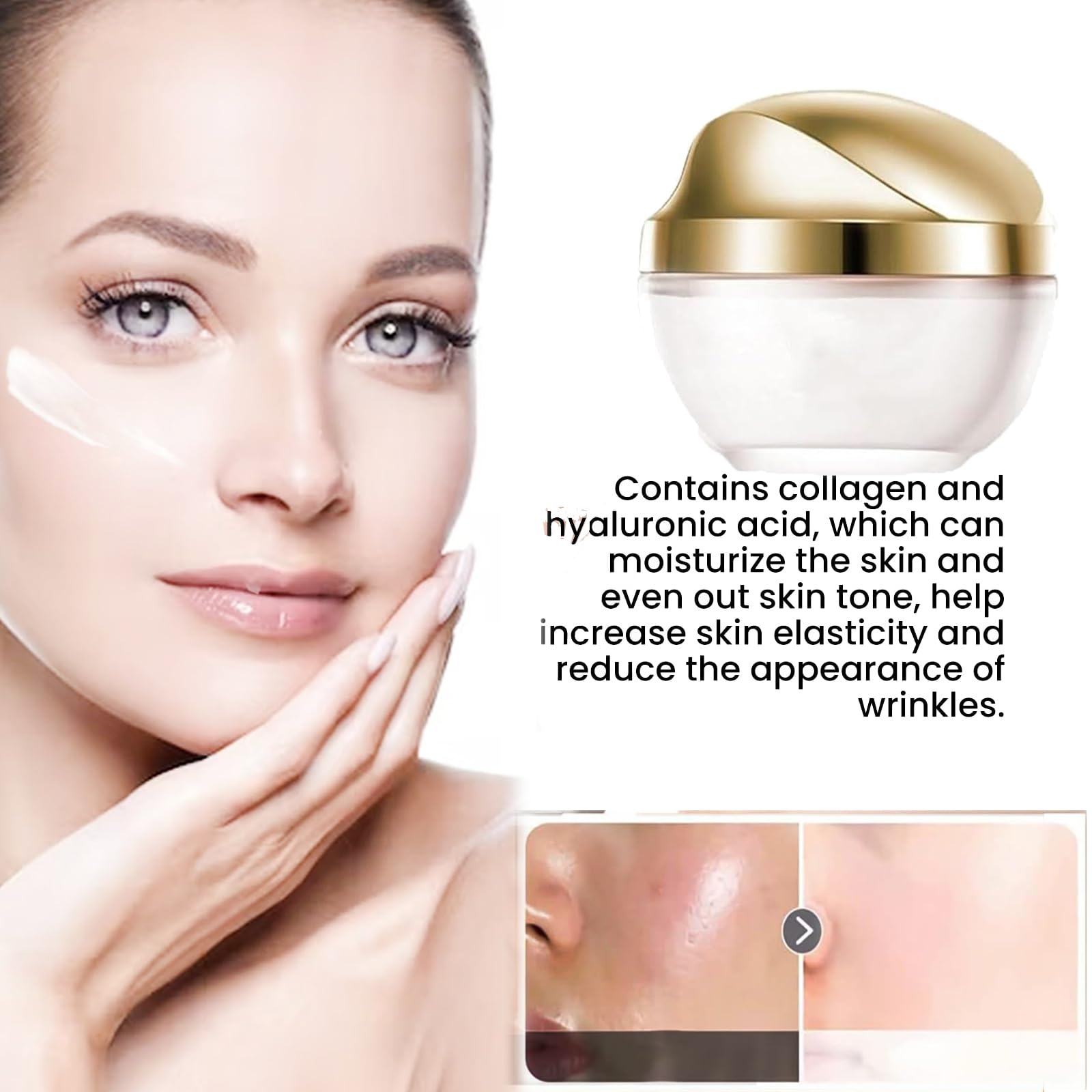 Detroitrain Sunny Cream Concealer & Foundation - Moisturizing Brightening Makeup for Smooth Tone Up | Korean Beauty Crema De Maquillaje | Hydrating Illuminating Corrector Cream (2PCS) - Perfect for Daily Makeup & Natural Look