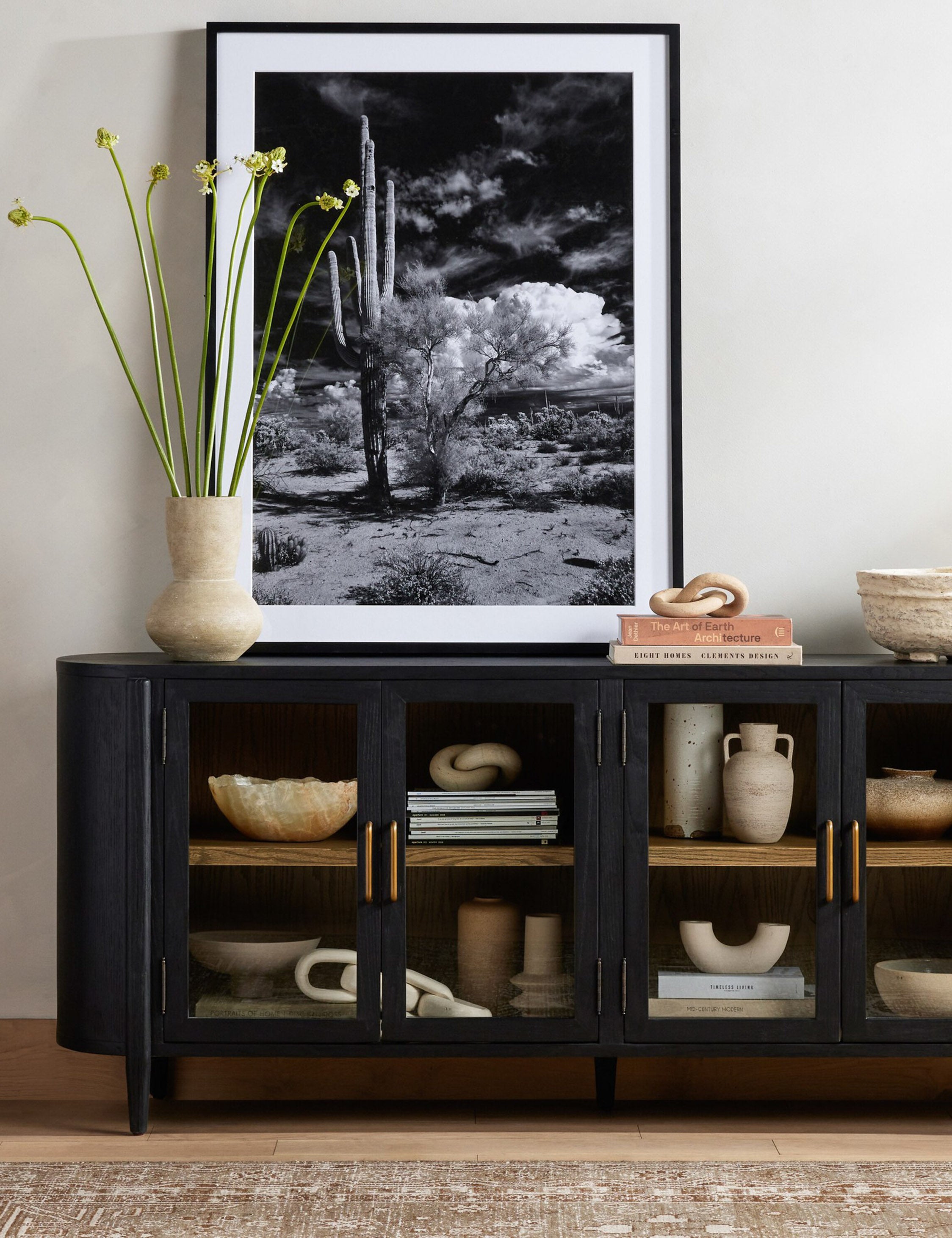 Stylish Apolline Sideboard - Modern Buffet Cabinet for Dining Room & Living Room Storage | Perfect for Home Decor & Organization