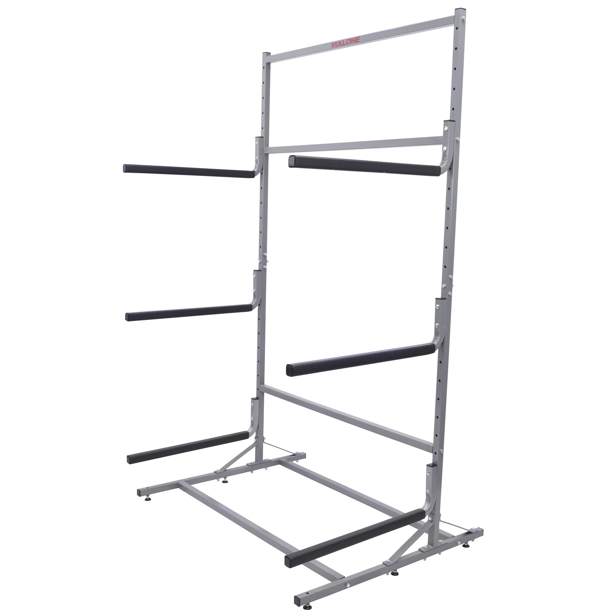 Malone 6+ Stand Up Paddle Board Free Standing Storage Rack - Heavy Duty SUP Organizer for Garage, Backyard & Beach Storage - Perfect for Kayak, Canoe & Surfboard Organization