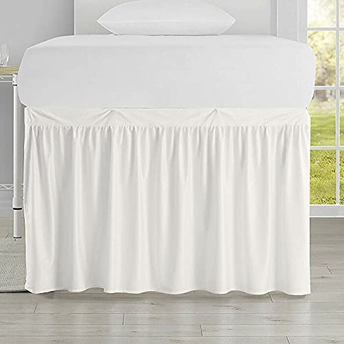 Twin XL Dorm Bed Skirt - Extra Long 46