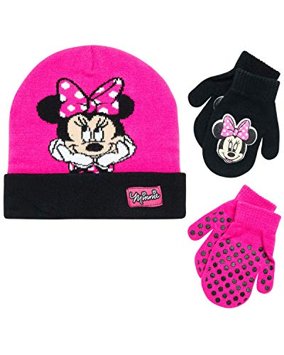 Reversible Minnie Mittens 2-4