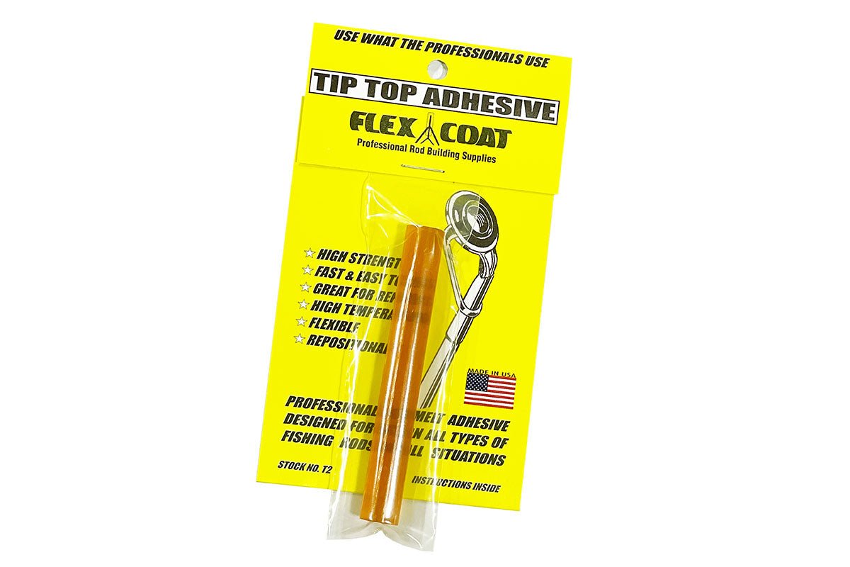 Flex Coat Tip Top Adhesive - Premium Fishing Rod Glue for Strong Repairs | Ideal for Fly Rods, Surf Rods & Saltwater Fishing Gear