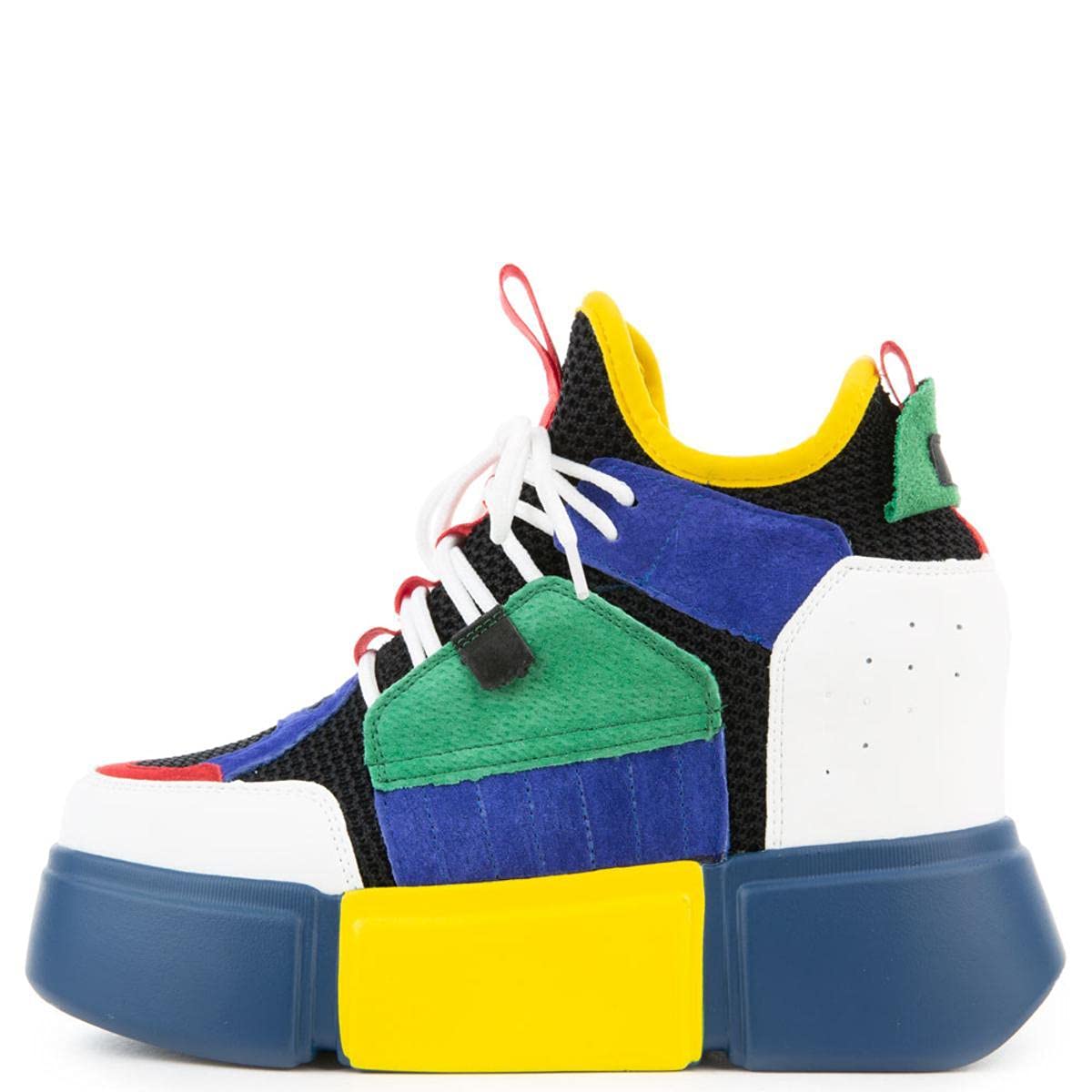 Anthony Wang Women's Platform Sneakers - Fashionable & Comfortable for Casual Wear, Running, and Gym Workouts