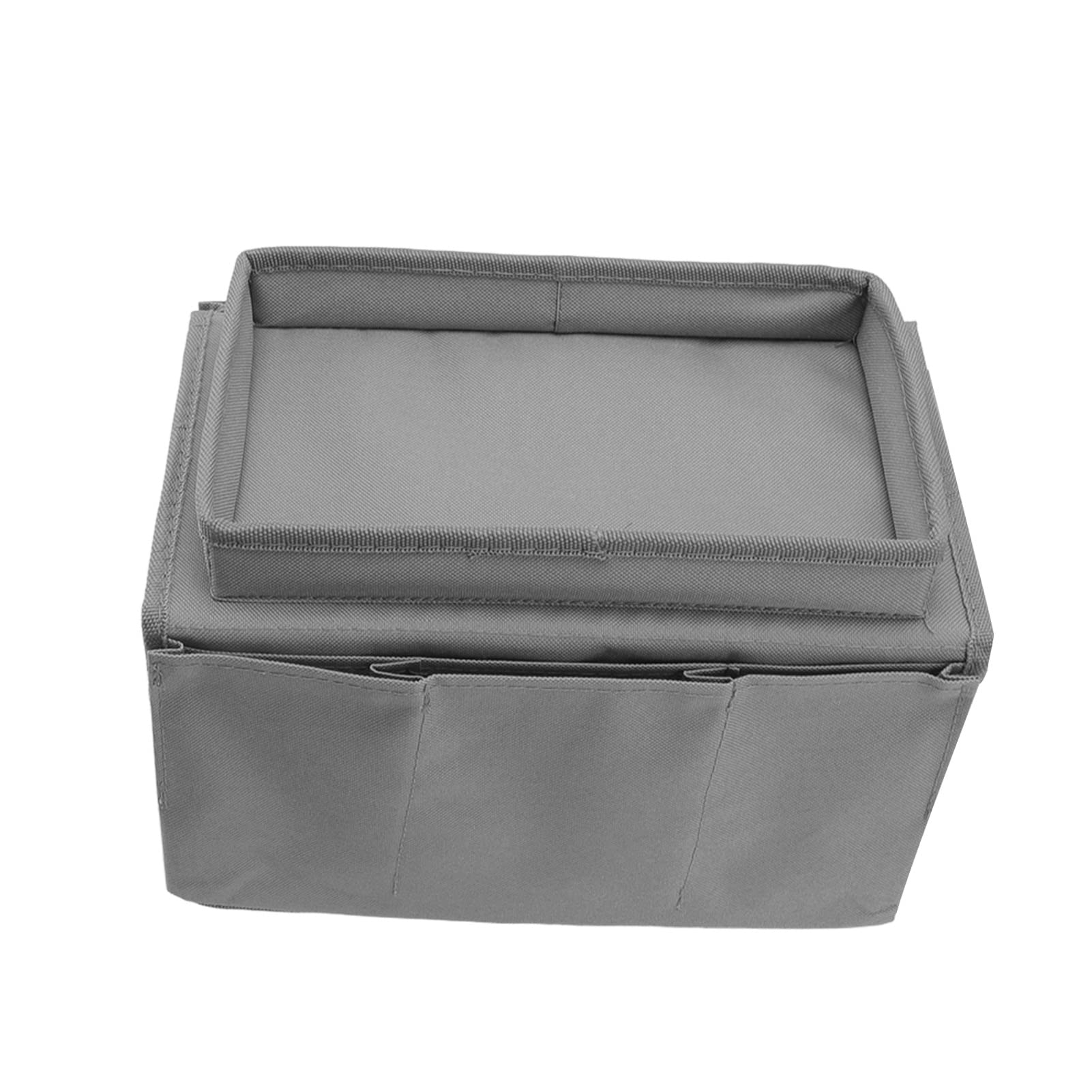 Foldable Sofa Tray with Side Pockets - Adjustable Laptop Table for Couch, Bed, Office - Perfect for Working, Eating, Reading in Living Room or Dorm