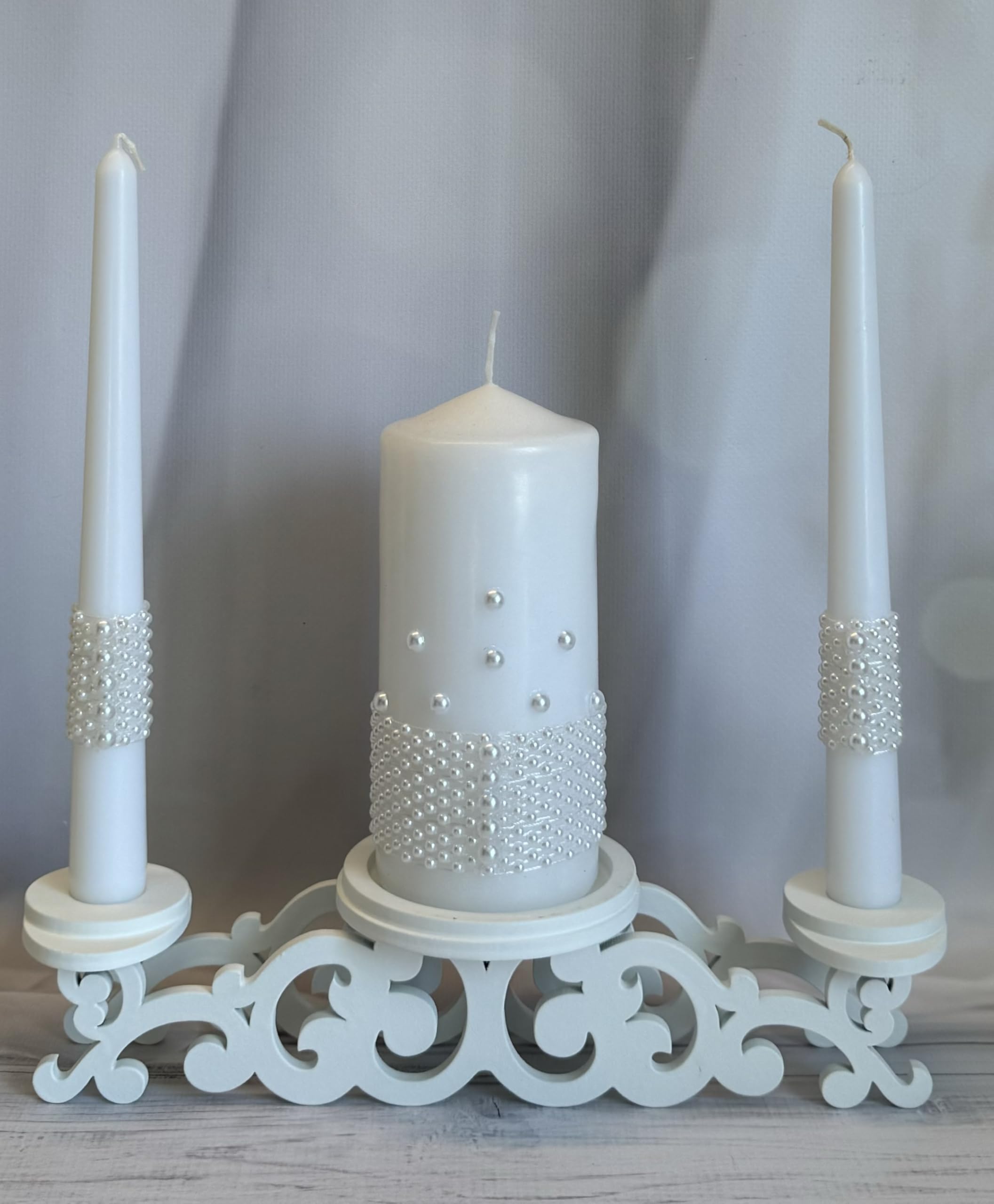 Unity Candle Set for Wedding Ceremony - 6