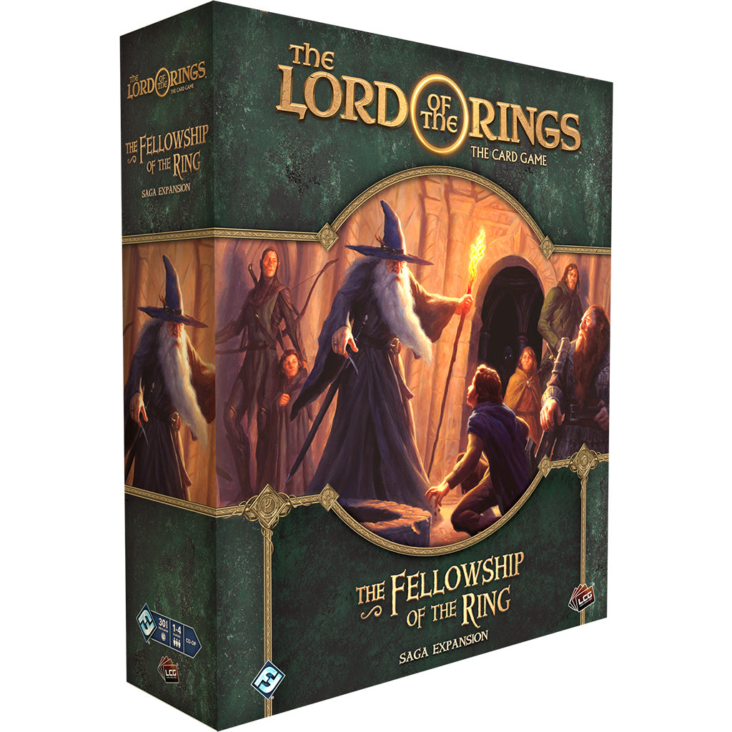 The Lord of the Rings: The Fellowship of the Ring Board Game Expansion - Epic Strategy Game for Adults & Teens - Perfect for Game Nights & LOTR Fan Gatherings