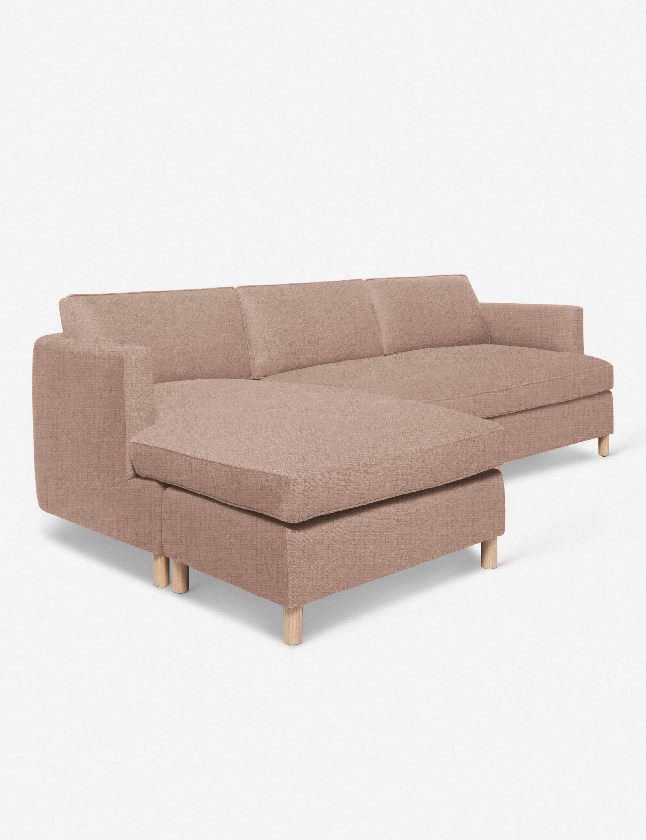 Belton Sectional Sofa by Ginny Macdonald - Modern L-Shaped Couch with Reversible Chaise for Living Room, Family Room & Home Theater