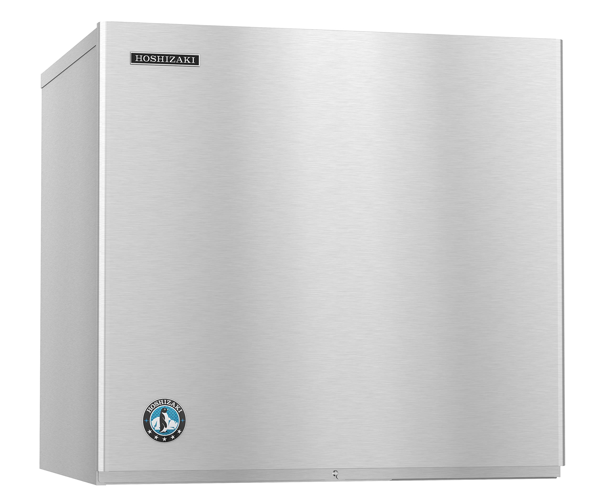 Hoshizaki KMD-860MWJ Commercial Ice Maker Machine - Water-Cooled Modular Cube Ice Maker for Restaurants, Bars, and Hotels - High Capacity Ice Production for Beverage Service and Food Display