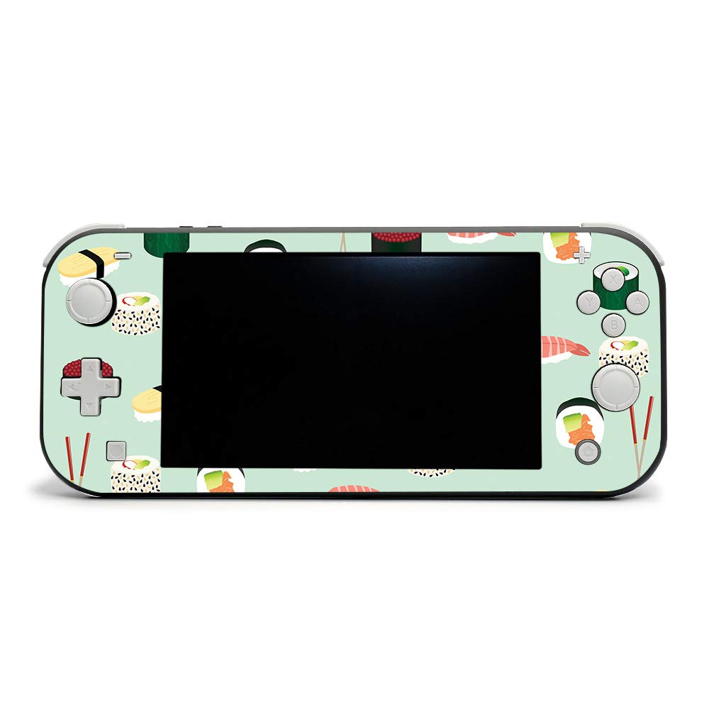 MightySkins Nintendo Switch Lite Skin Wrap - Sushi Design | Protective Vinyl Decal Cover | Durable & Easy to Apply | Made in USA | Perfect for Gaming, Travel & Personalization