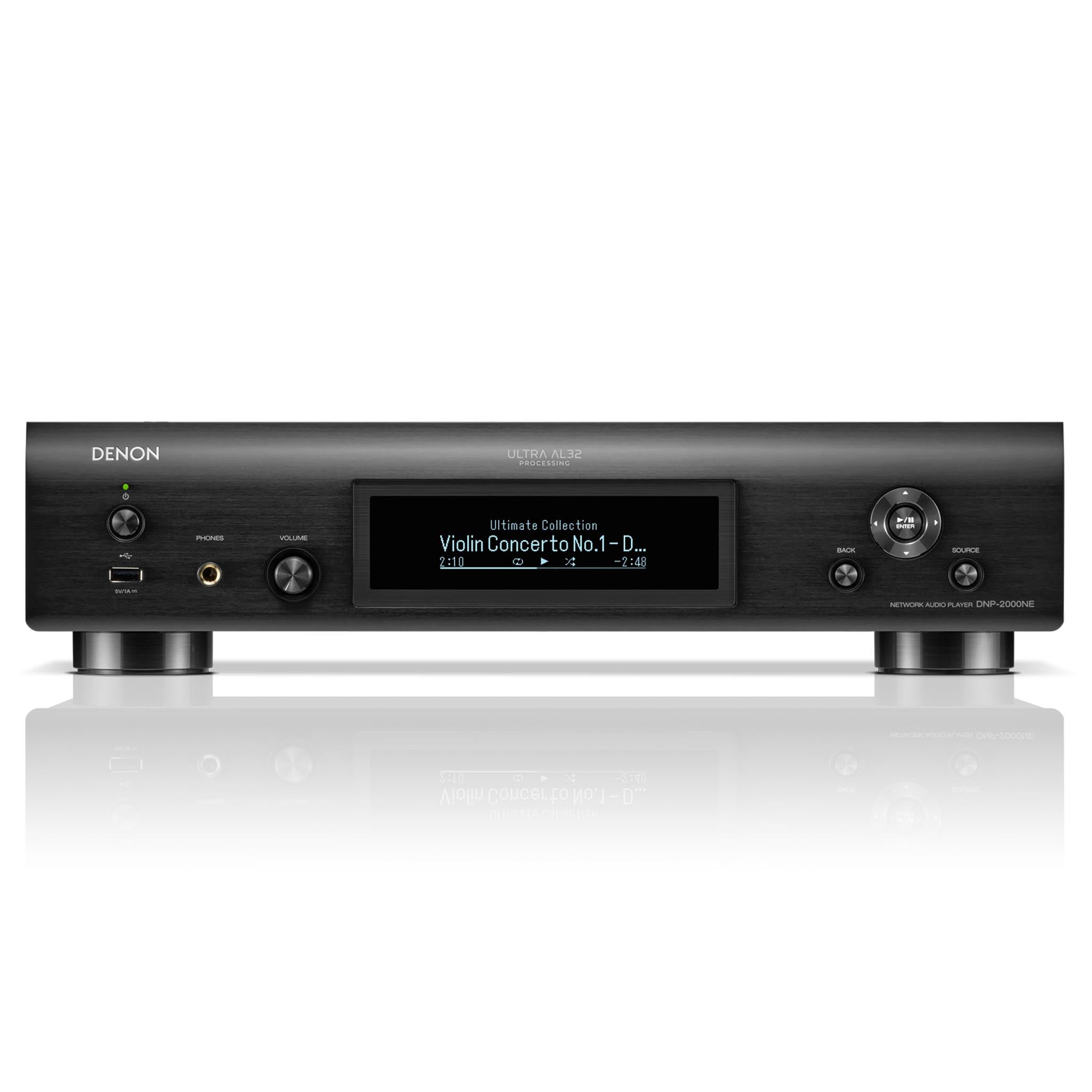 Denon DNP-2000NE High-End Network Audio Player - Stream Hi-Res Music for Home Theater & Audiophile Listening