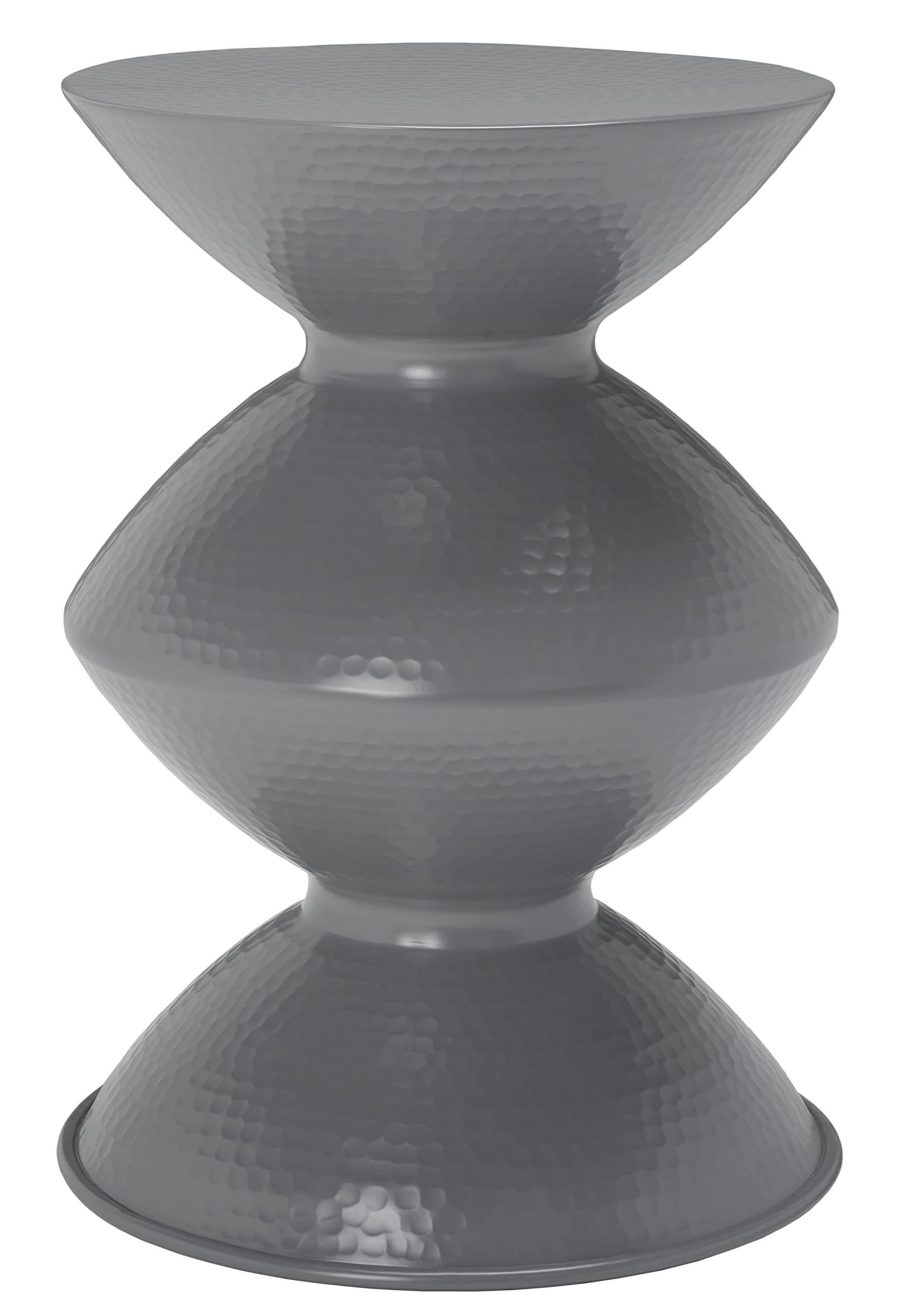 Safavieh FOX5515 Dark Grey Side Table - Modern End Table for Living Room, Bedroom, or Office - Nightstand & Accent Table with Stylish Design