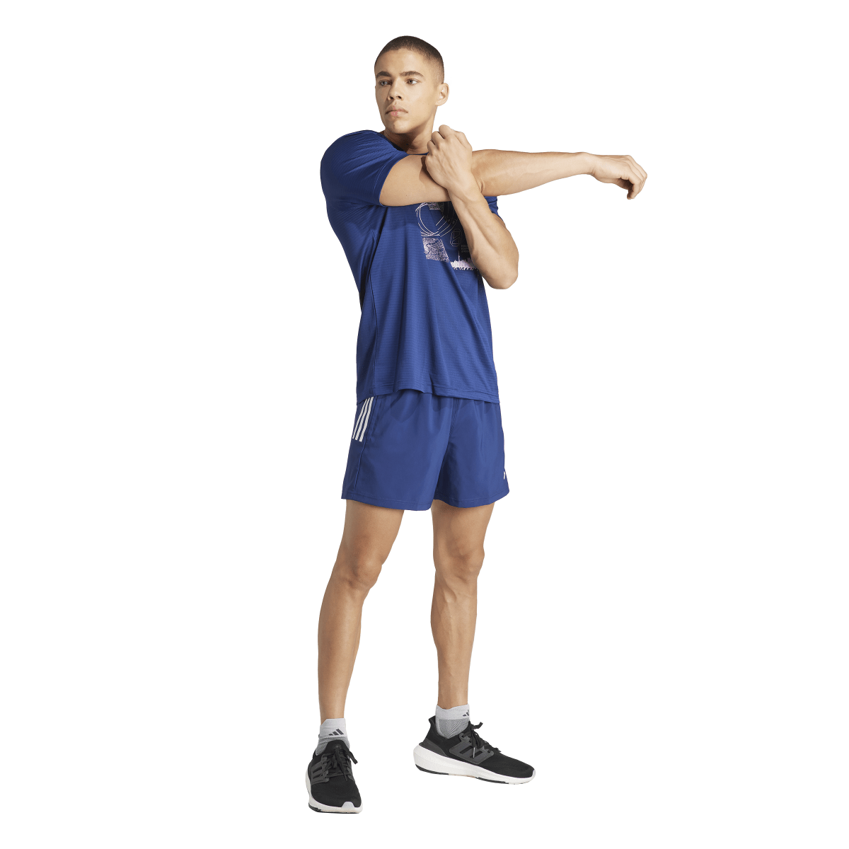 Men's Adidas Own The Run 5 Running Shorts - Lightweight Workout Gym Shorts for Men - Perfect for Jogging, Training & Athletic Activities