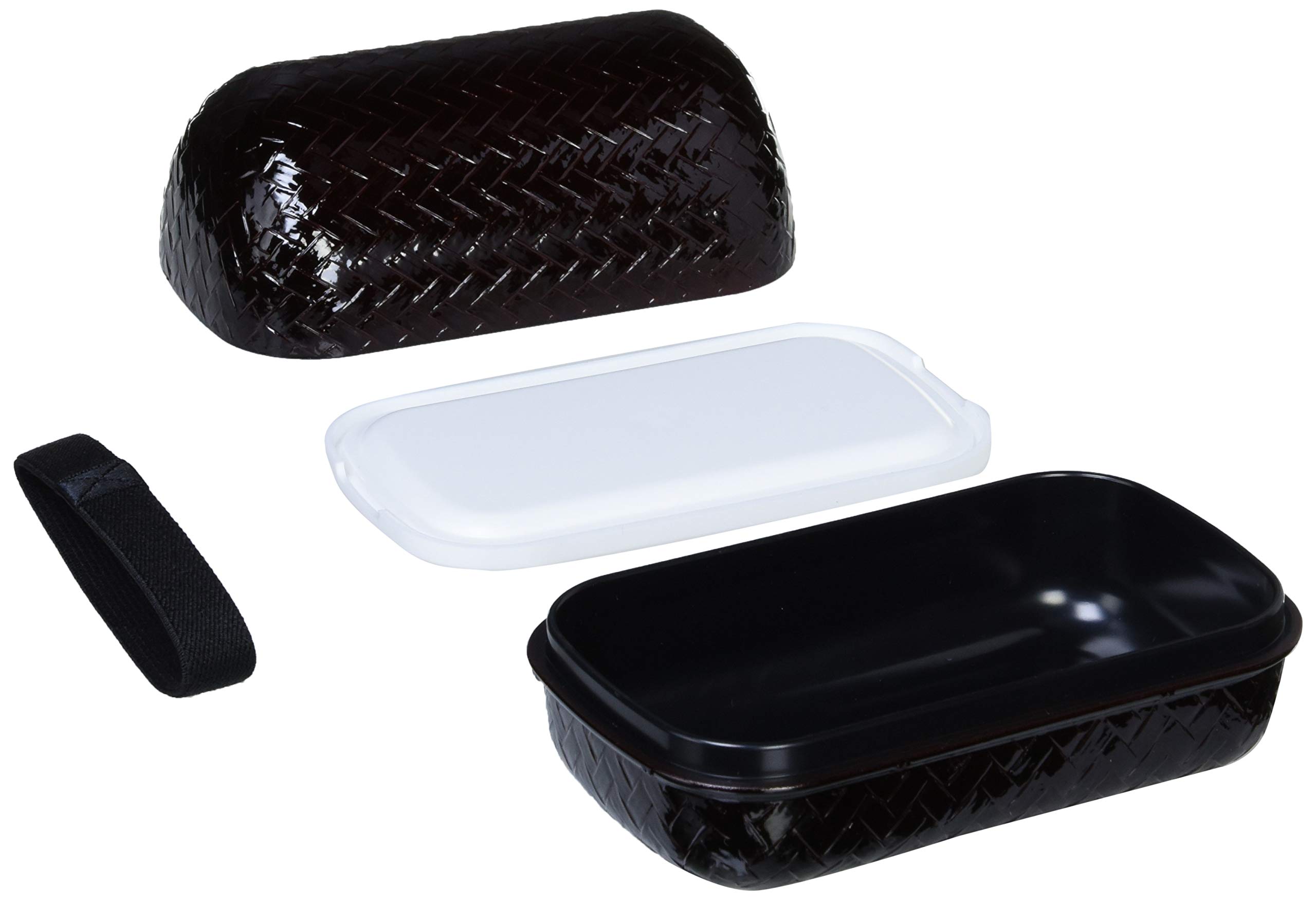 Tatsumiya 1222 Kagome Rice Ball Bento Box - Japanese Tamari Soy Sauce Lunch Box for Onigiri, Perfect for School, Work & Picnics