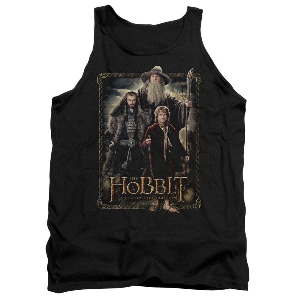 The Hobbit The Three Unisex Tank Top for Men & Women - Comfortable Cotton Graphic Tee for Fans, Cosplay & Casual Wear