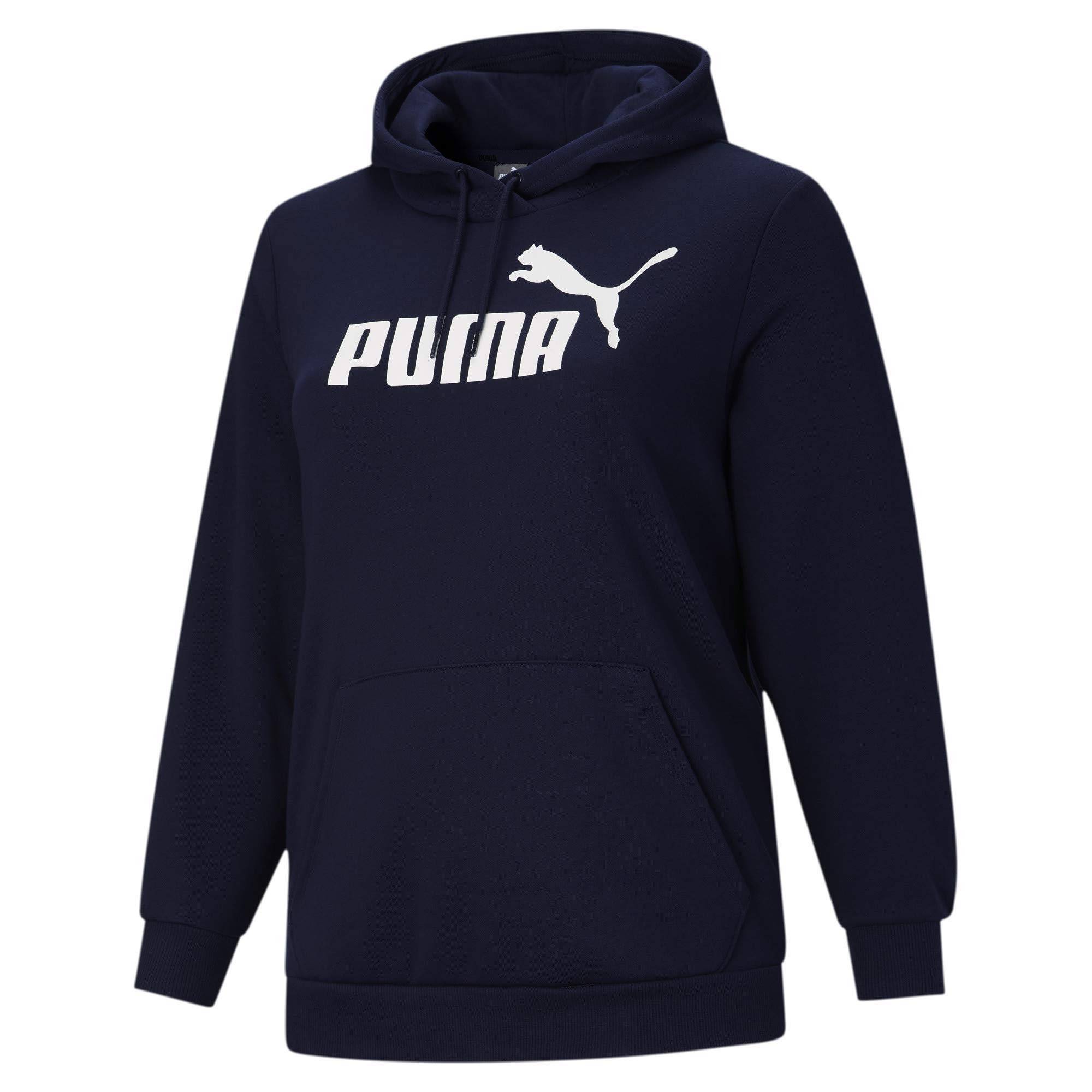 PUMA Women's Essentials Fleece Hoodie - Soft Warm Pullover Sweatshirt for Casual Wear, Lounge & Workout | Comfortable Athletic Hooded Jacket for Running, Yoga & Outdoor Activities