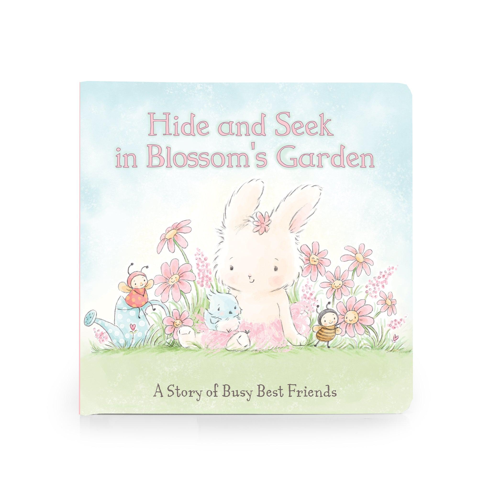 Blossom Bunny Gift Bucket Set - Easter Basket, Spring Decor, Baby Shower Present - Perfect for Easter Gifts, Nursery Decorations & Spring Celebrations