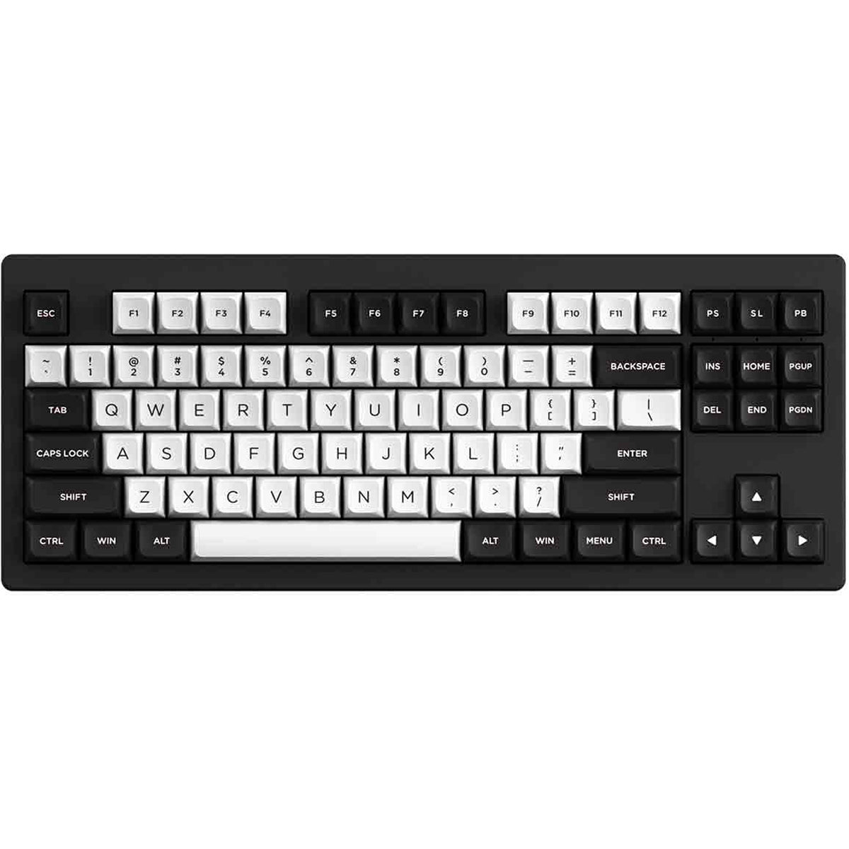 Akko Monsgeek M3W V3 TKL Wireless Mechanical Keyboard - Aluminum Frame, Black Olivia Color, Piano Pro V3 Switches | Perfect for Gaming, Office Work & Typing Enthusiasts
