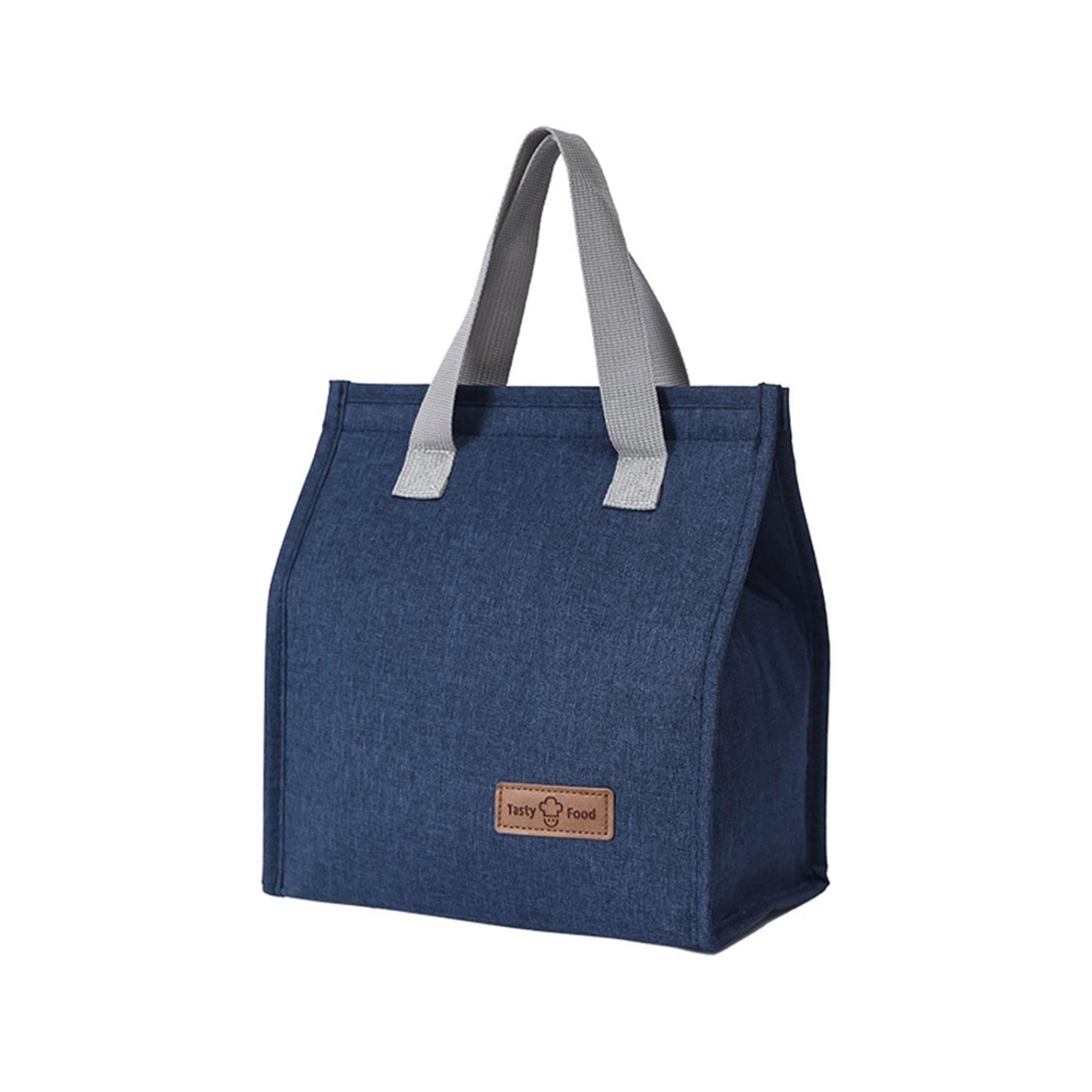 Eco-Friendly Reusable Lunch Bags for Outdoor Picnic - Large Insulated Thermal Lunch Box with Oxford Cloth, Portable Fresh-Keeping Food Bag for Work, School & Camping Trips