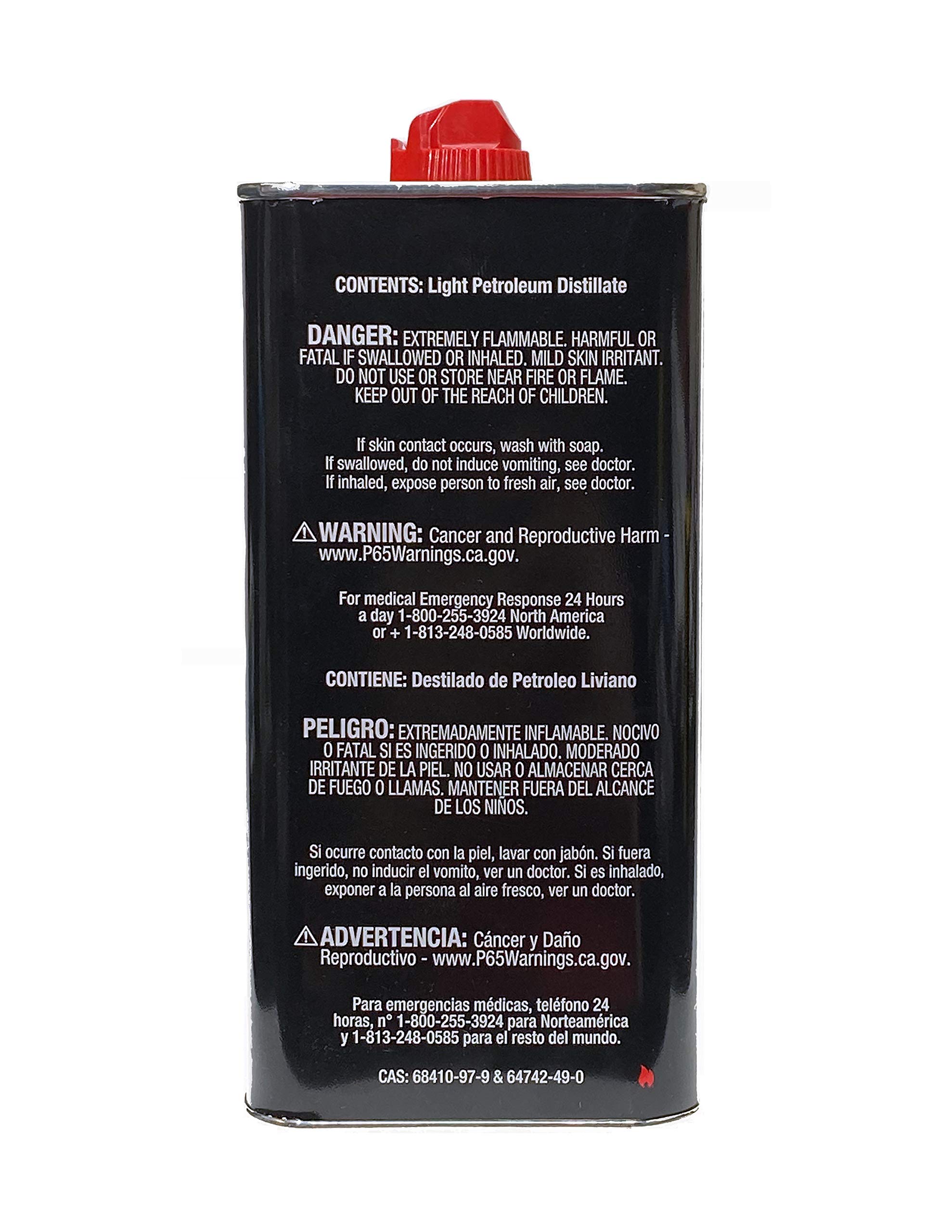 Zippo Lighter Fluid 12 oz (2 Pack) - Premium Refill Fuel for Zippo Lighters, Torches & Outdoor Camping Gear