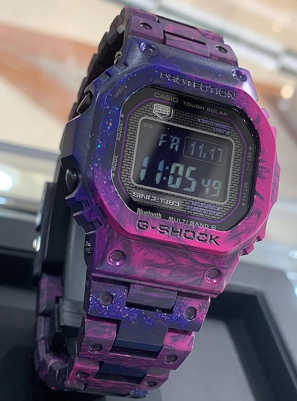 CASIO G-Shock 40th Anniversary GCW-B5000UN Carbon Fiber Digital Watch - Japan Made JDM Limited Edition | Durable for Outdoor, Sports & Everyday Wear