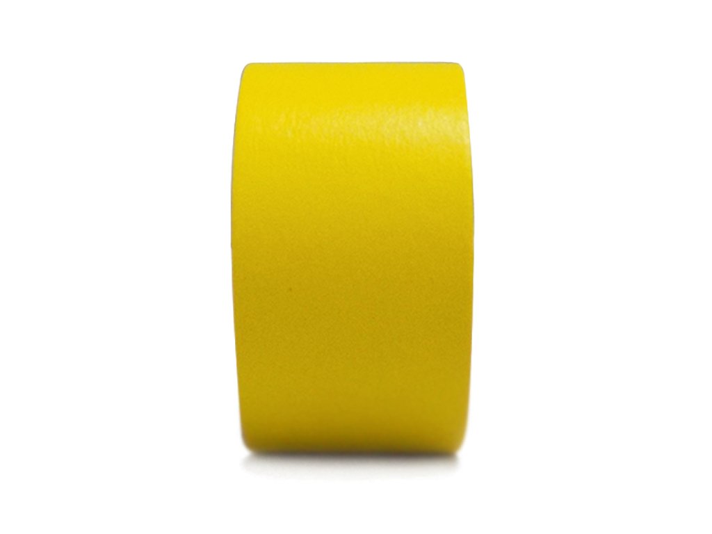 T.R.U. CFB-60 Yellow Artist Tape - 1 Inch x 60 Yards Printable Flatback Paper Board & Console Tape (36-Pack) | Ideal for Arts, Crafts, Labeling & DIY Projects