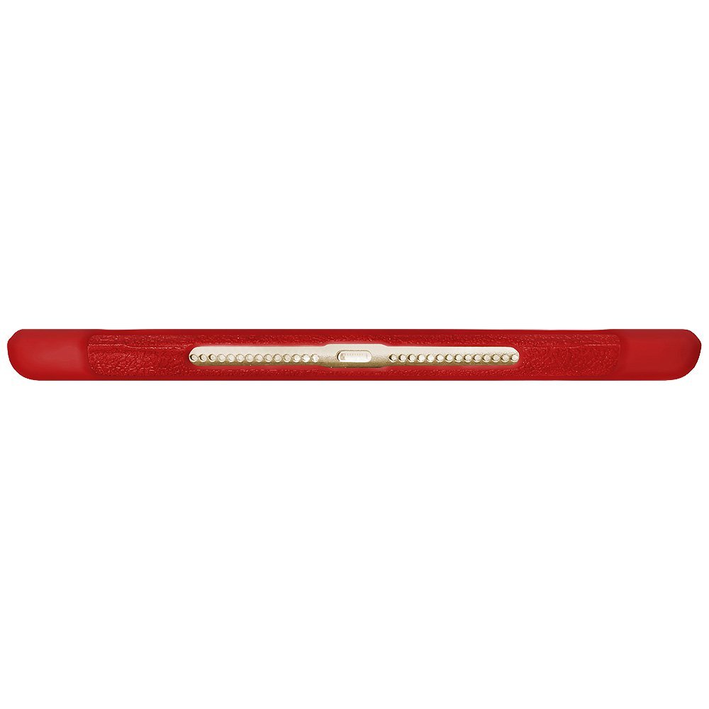 Amzer Silicone Jelly Skin Case for iPad Air 2 - Soft Flexible Protective Cover, Shockproof & Anti-Slip (Red) - Perfect for Home, Office & Travel Use - Model AMZ97445