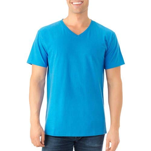Fruit of the Loom Men's Classic Cotton T-Shirt - Soft Comfort Fit Crewneck Tee for Casual Wear, Gym & Everyday Outfits