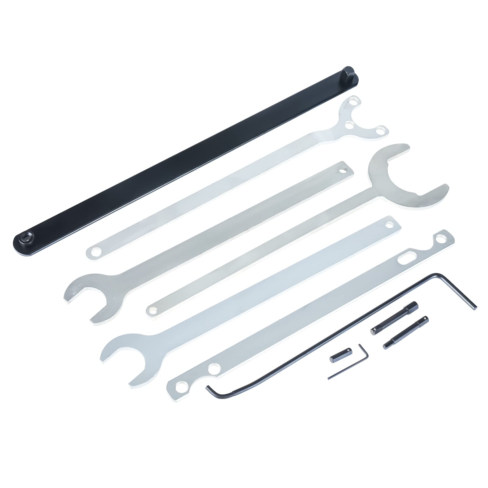 Mercedes Benz BMW Water Pump Fan Clutch Wrench Tool Kit - Professional Viscous Fan Clutch Holder Set for DIY Auto Repairs & Engine Maintenance