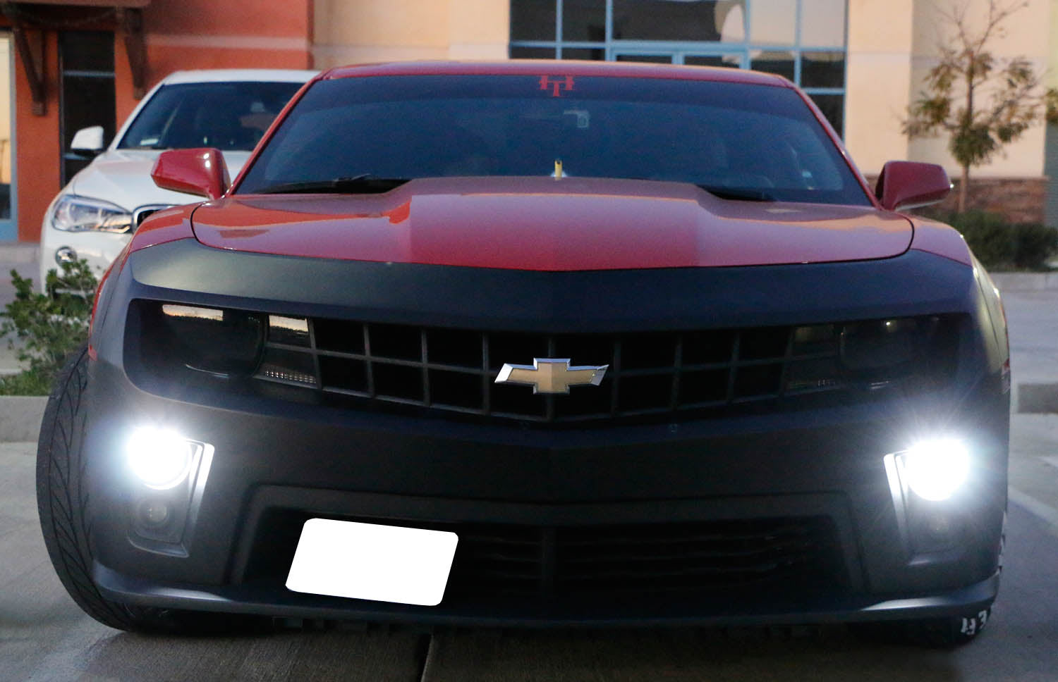 20W CREE LED Halo Ring Daytime Running Lights & Fog Lamps for 2010-2013 Chevy Camaro - DRL Angel Eyes for Enhanced Visibility & Style