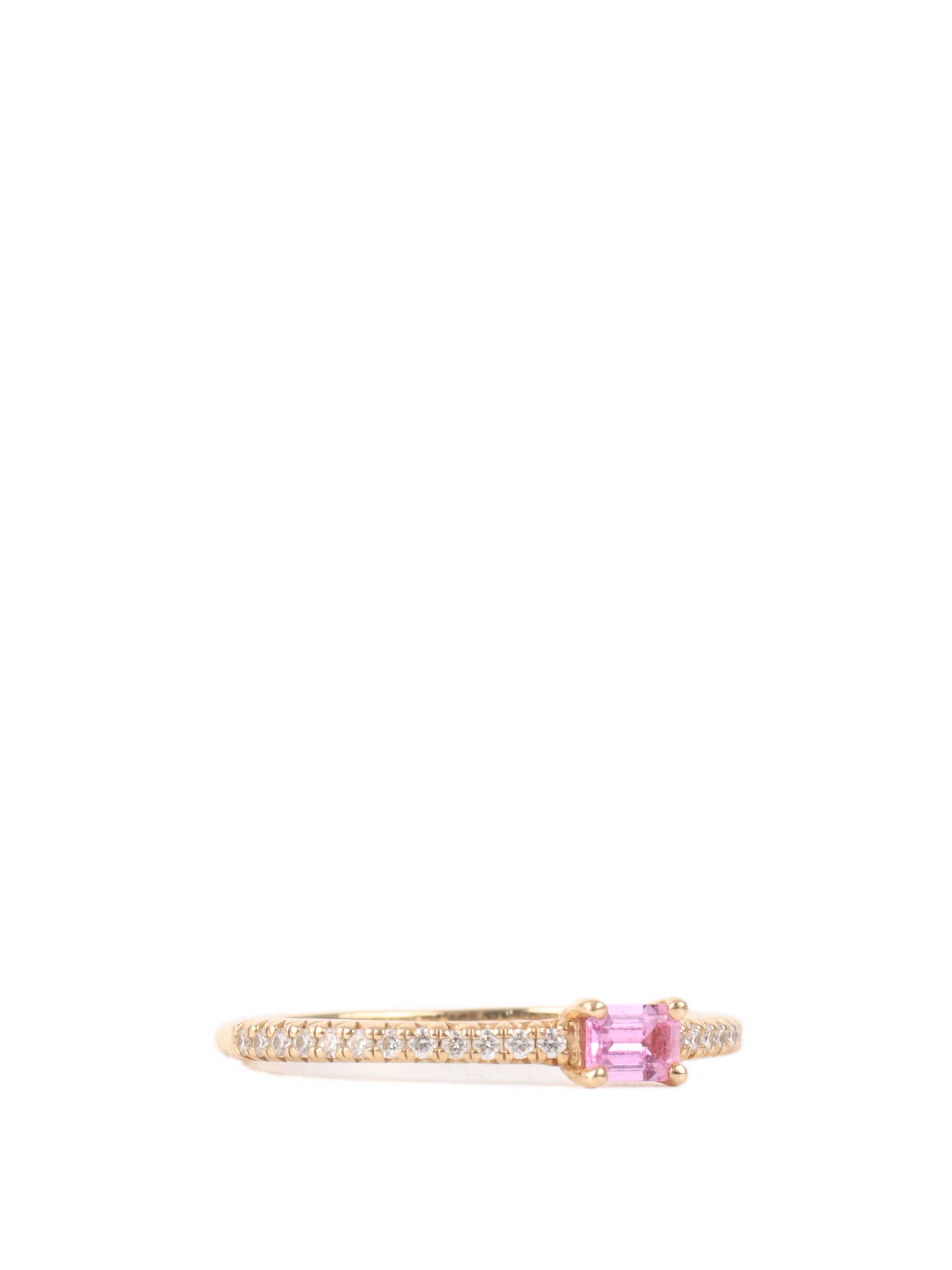 Tiffany & Co Nova Horizon Ring - 18K Gold Diamond Ring for Women, Size 7 | Elegant Wedding Band, Anniversary Gift & Everyday Luxury Jewelry