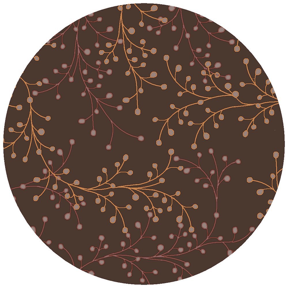 Premium Surya Athena Hand Tufted Transitional Area Rug - 6x9 Feet Chocolate Brown - Perfect for Living Room, Bedroom & Office Decor