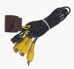 Car Stereo Wiring Harness with Antenna Adapter & Steering Wheel Control - Maintains OnStar & Camera Inputs for Easy Installation
