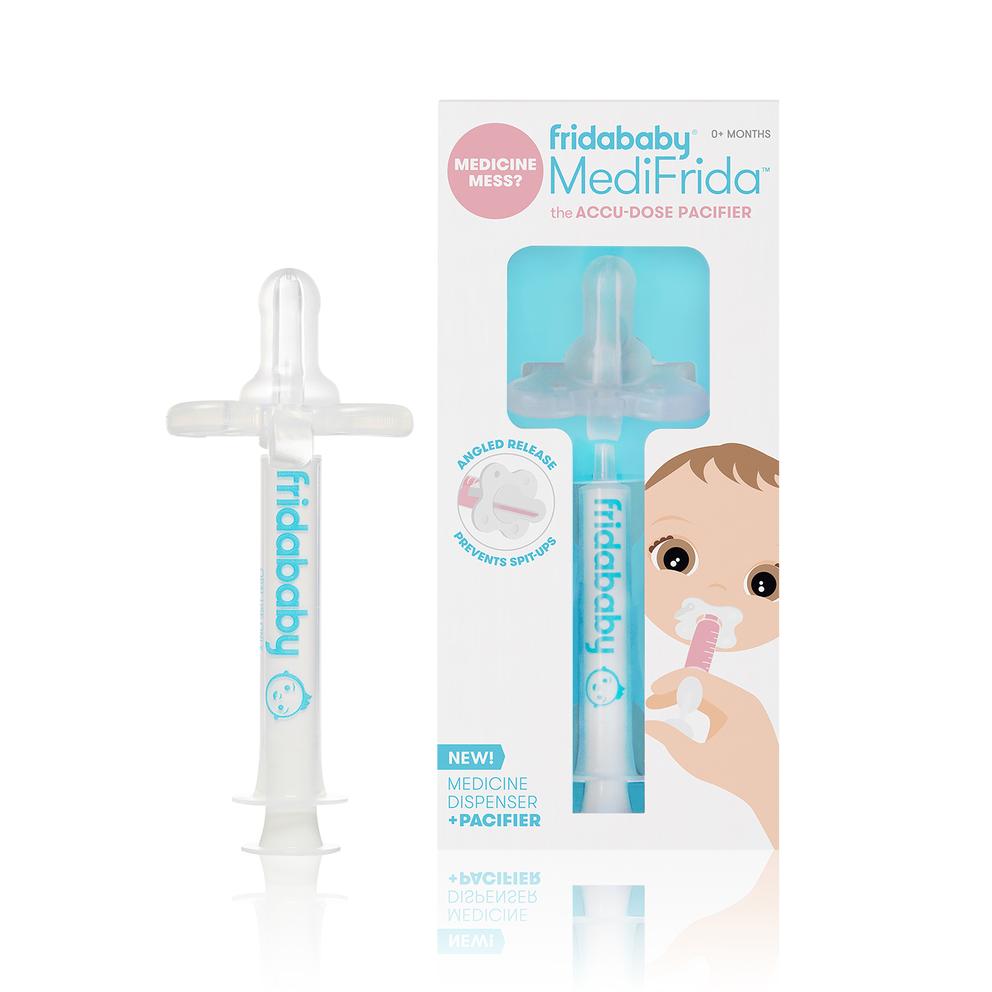 MediFrida Accu Dose Baby Pacifier - Calming Soother for Infants & Newborns | Perfect for Sleep, Travel & Fussy Moments
