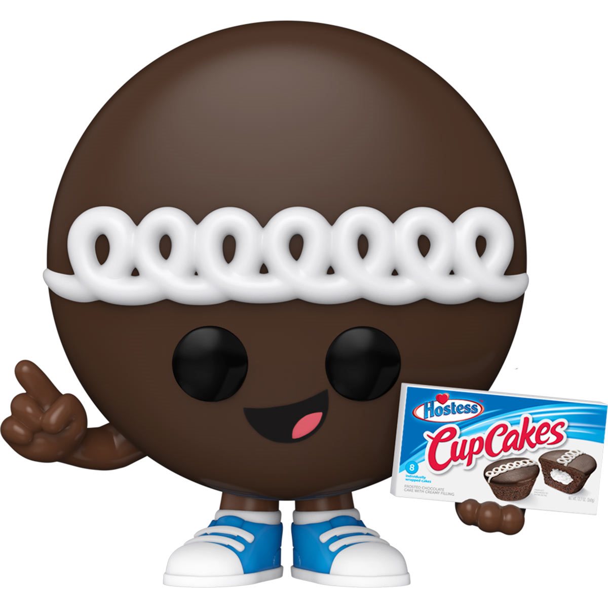 Hostess Cupcakes Funko Pop! Vinyl Figure #213 - Collectible Foodie Toy for Cupcake Lovers, Office Decor & Gift Idea