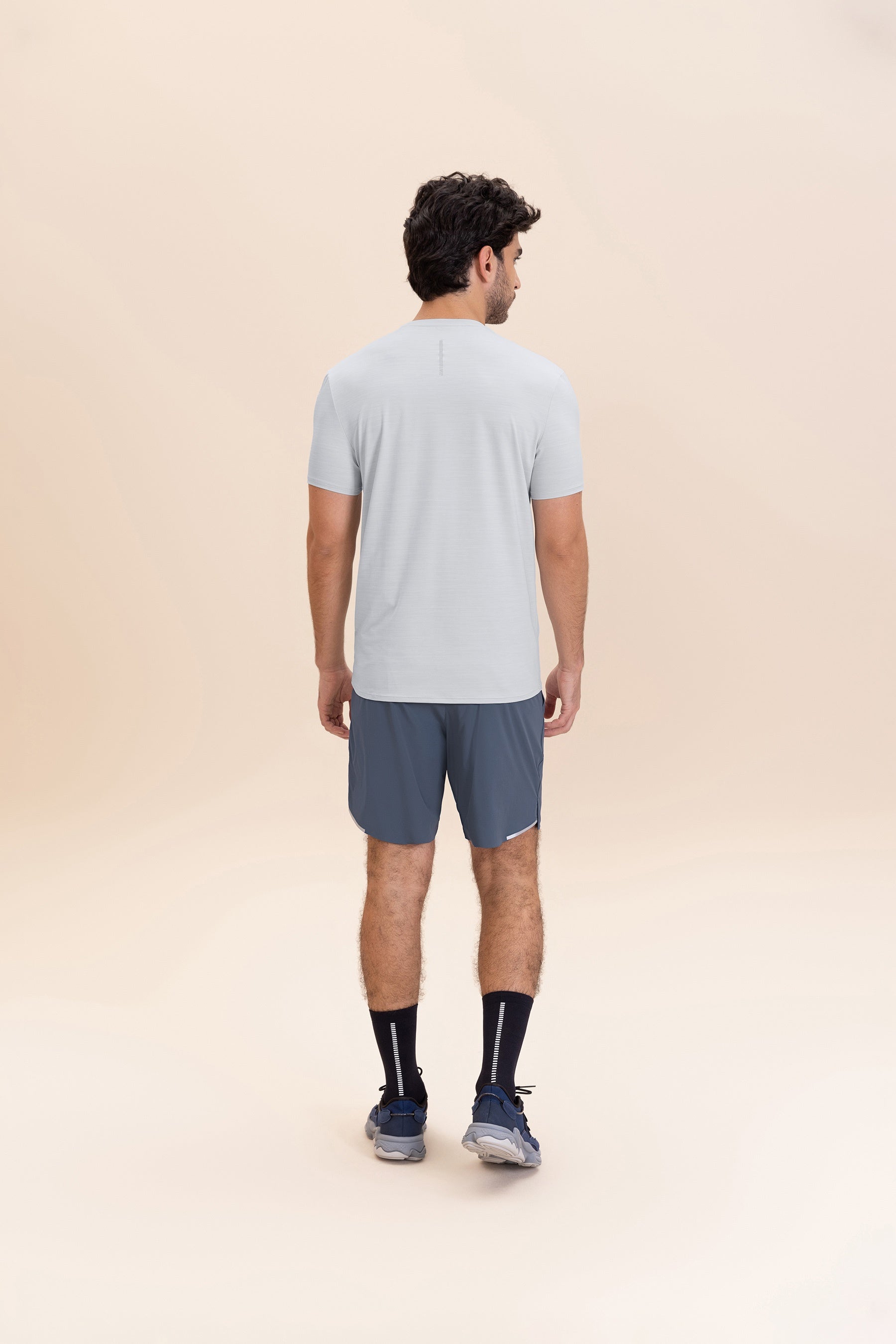 Comfy Reflex Back Men's T-Shirt - Soft Cotton Casual Tee for Everyday Wear | Gym, Lounge & Outdoor Activities