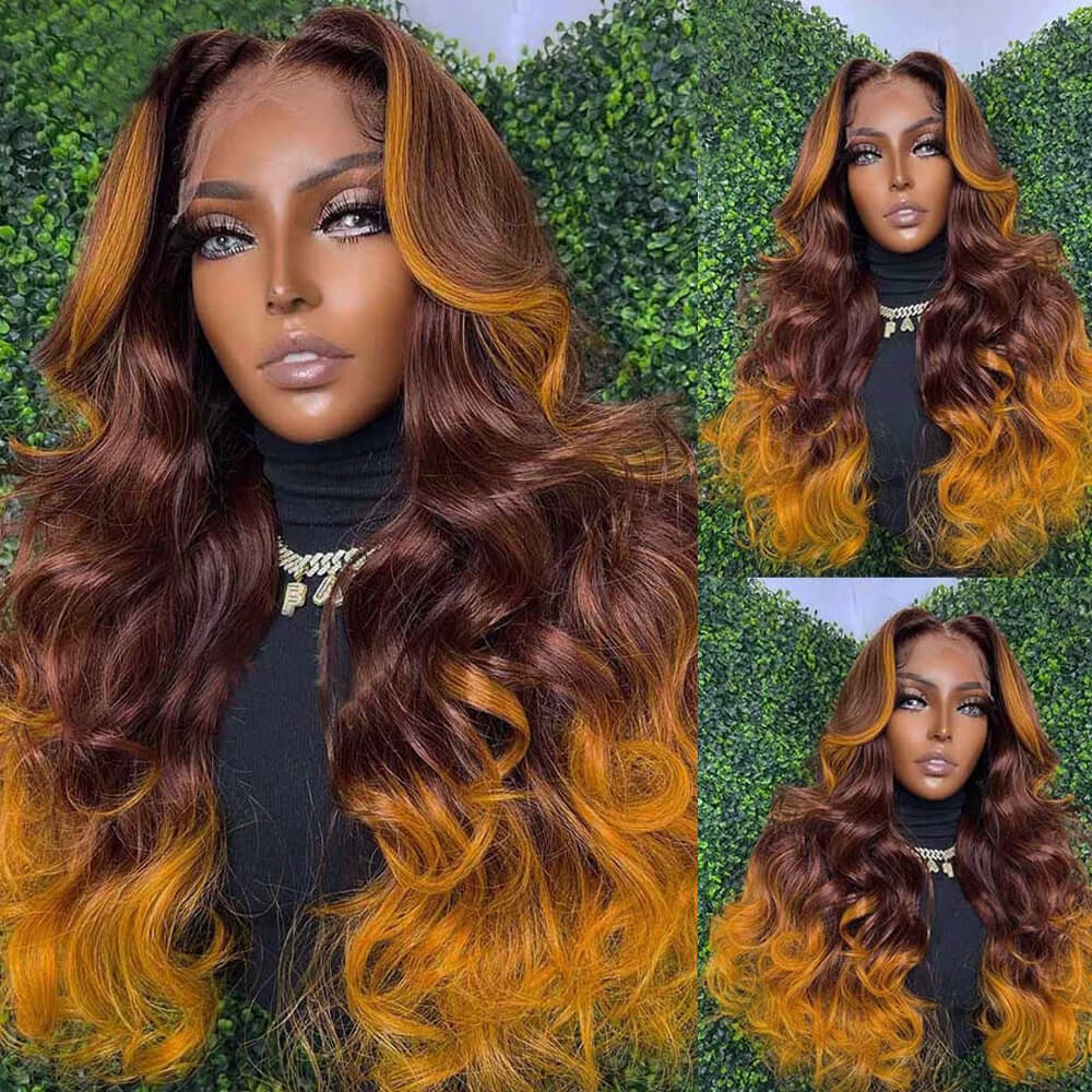 Ombre 4/30 Highlight body Wave