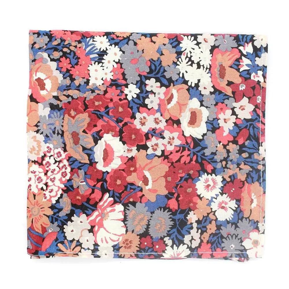 L A Smith Thorpe Multi Hank Scarf - Premium Liberty Fabric Wrap - Perfect for Women's Fashion, Gift Giving & Special Occasions