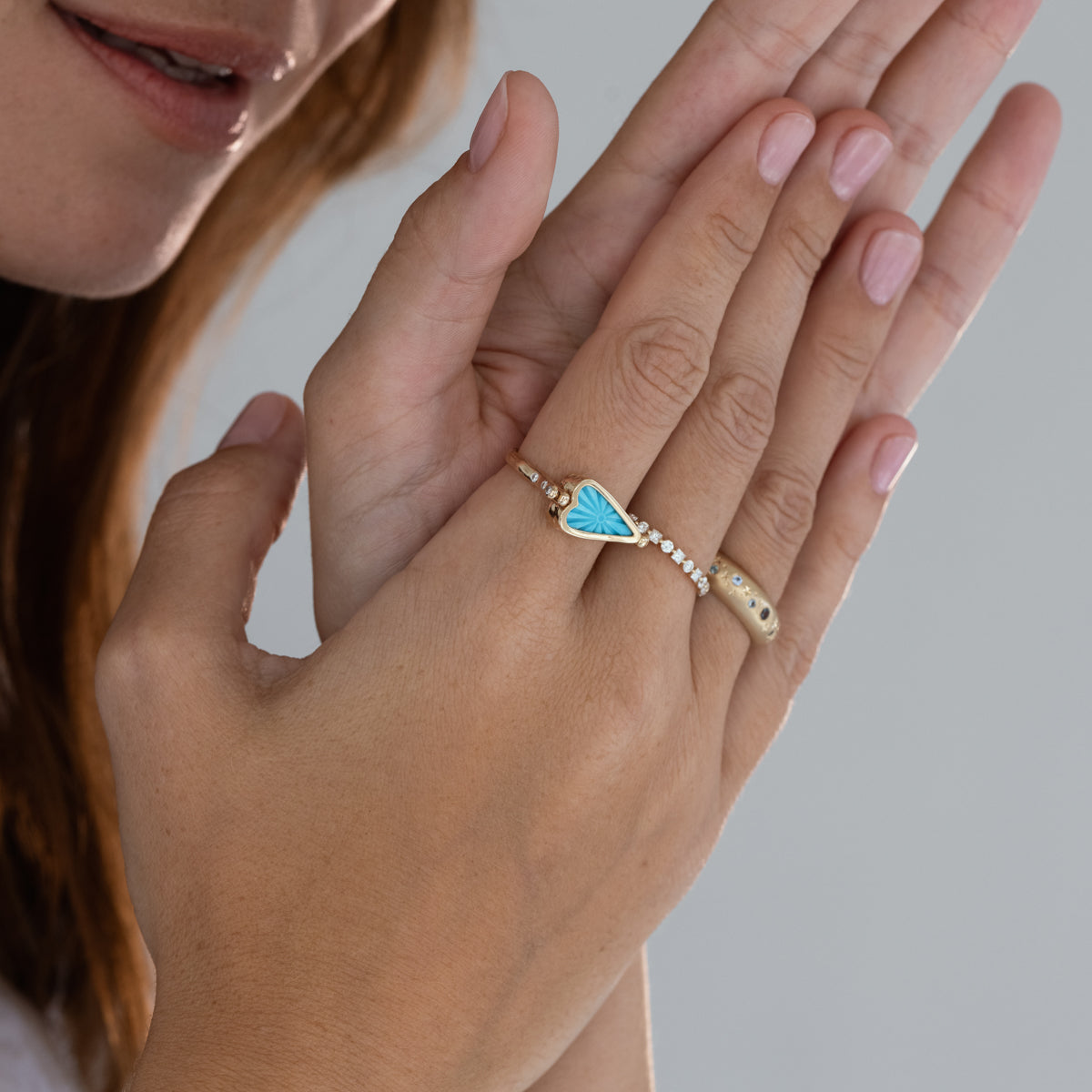 Wild Heart Flip Ring - Dainty Adjustable Stackable Ring for Women - Perfect for Layering, Gifts & Everyday Wear
