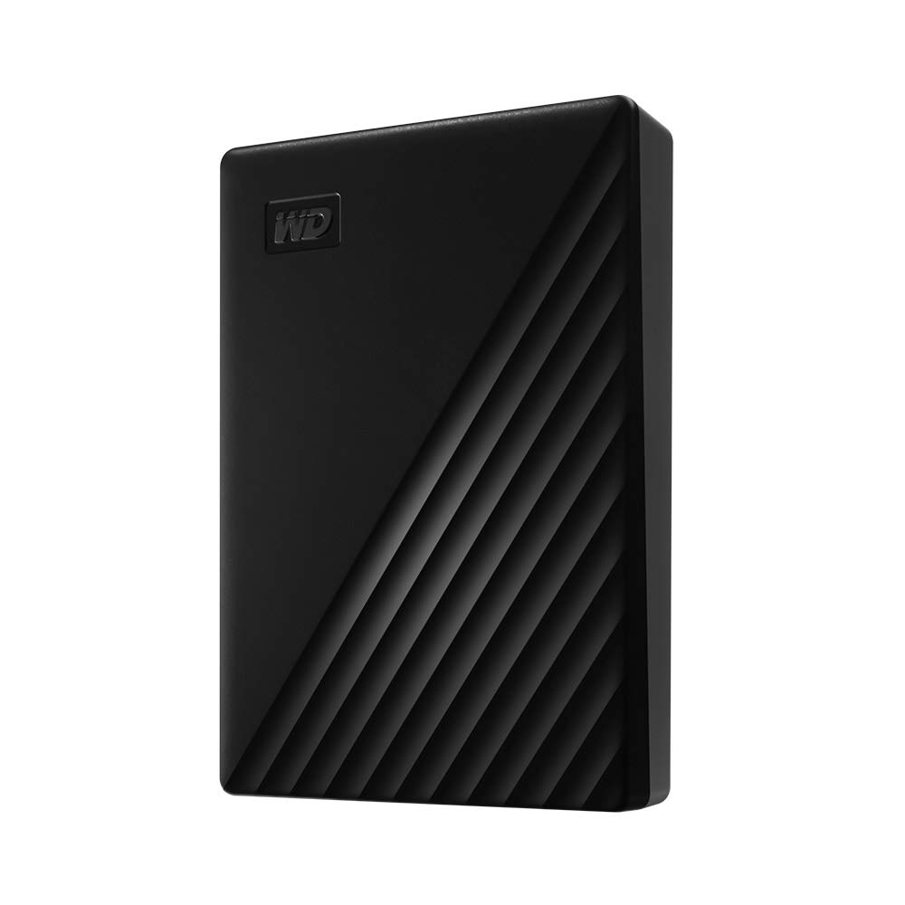 WD 5TB My Passport Portable External Hard Drive - USB 3.1/USB 3.0 Compatible, Password Protection & Ransomware Defense - Perfect for Data Backup, Travel & Mac/PC Storage (Black, Model WDBPKJ0050BBK-WESN)