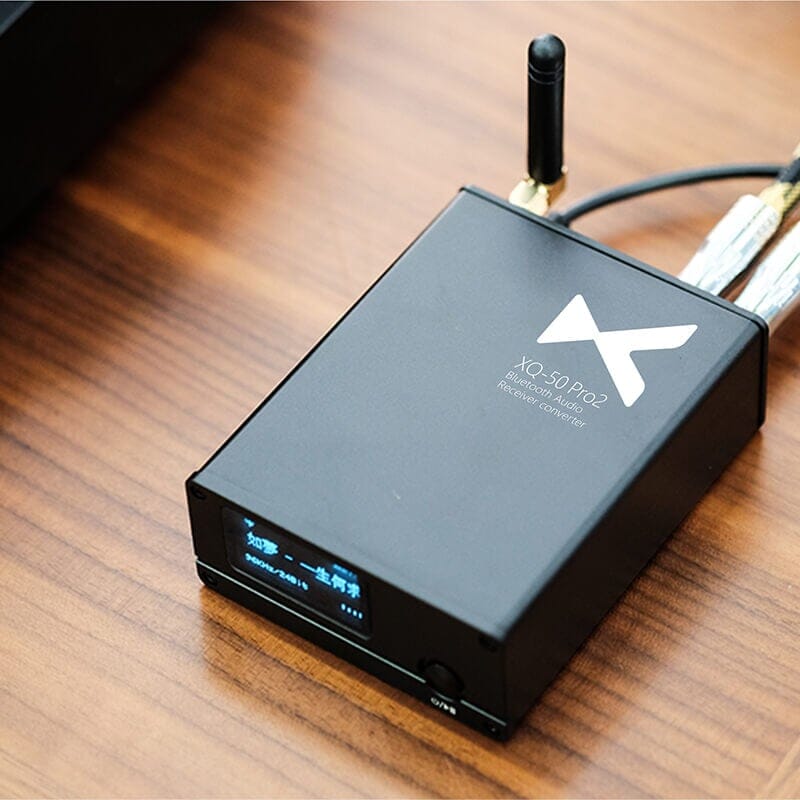 xDuoo XQ50 Pro2 Bluetooth 5.1 DAC Audio Receiver Converter - HiFi Digital to Analog Converter for PC, Smartphone & Home Audio System - Perfect for Music Streaming, Gaming & Studio Monitoring