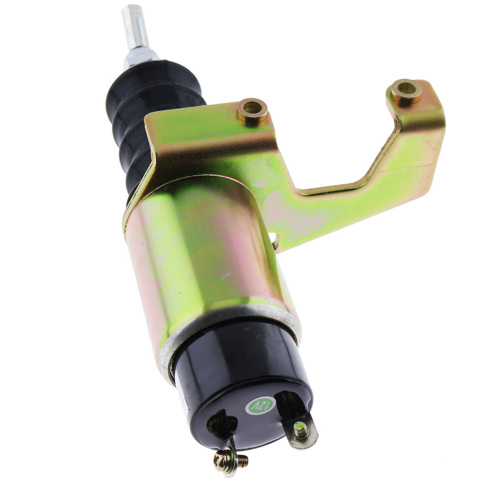 Holdwell SA-3765-12 Fuel Shutdown Solenoid Valve 12V DC - Compatible with Deutz & Bosch RSV Diesel Injection Pump - Perfect for Tractor, Generator & Heavy Equipment Engine Repair