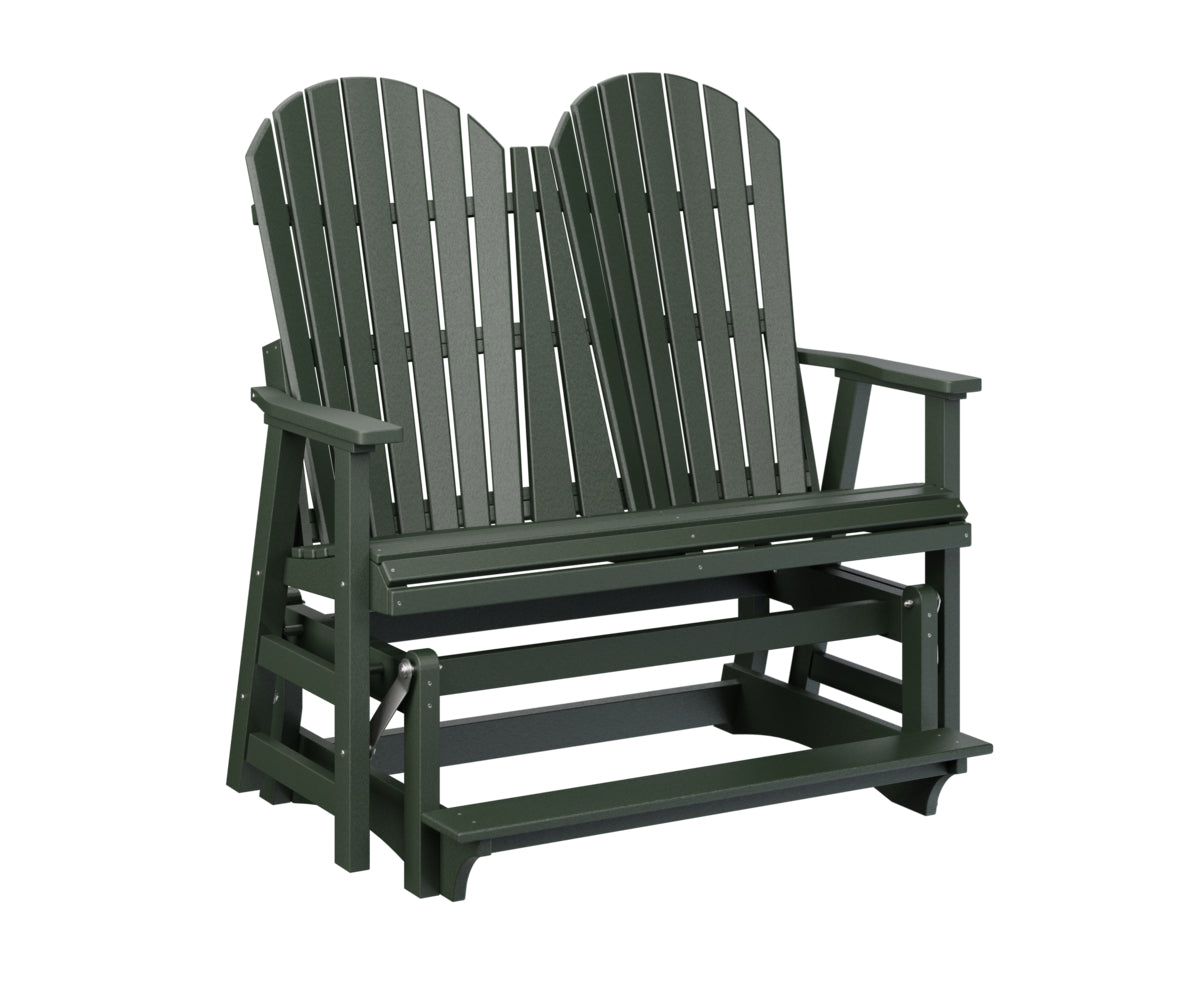 Berlin Gardens ComfoBack Double Counter Glider - Outdoor Patio Swing Bench for Porch, Garden, Deck & Backyard Relaxation